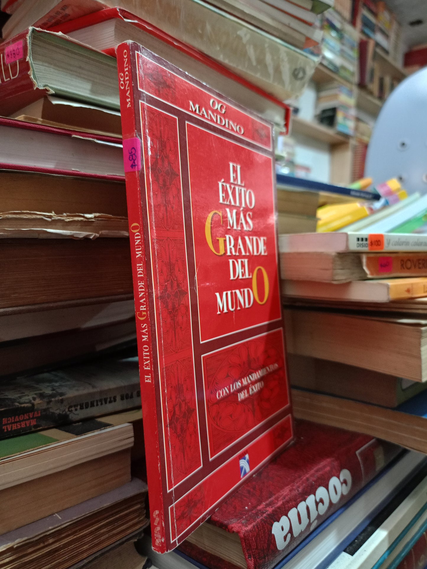 EL ÉXITO MÁS GRANDE DEL MUNDO POR OG MANDINO USADO SUPERACIÓN PERSONAL ALDAMA