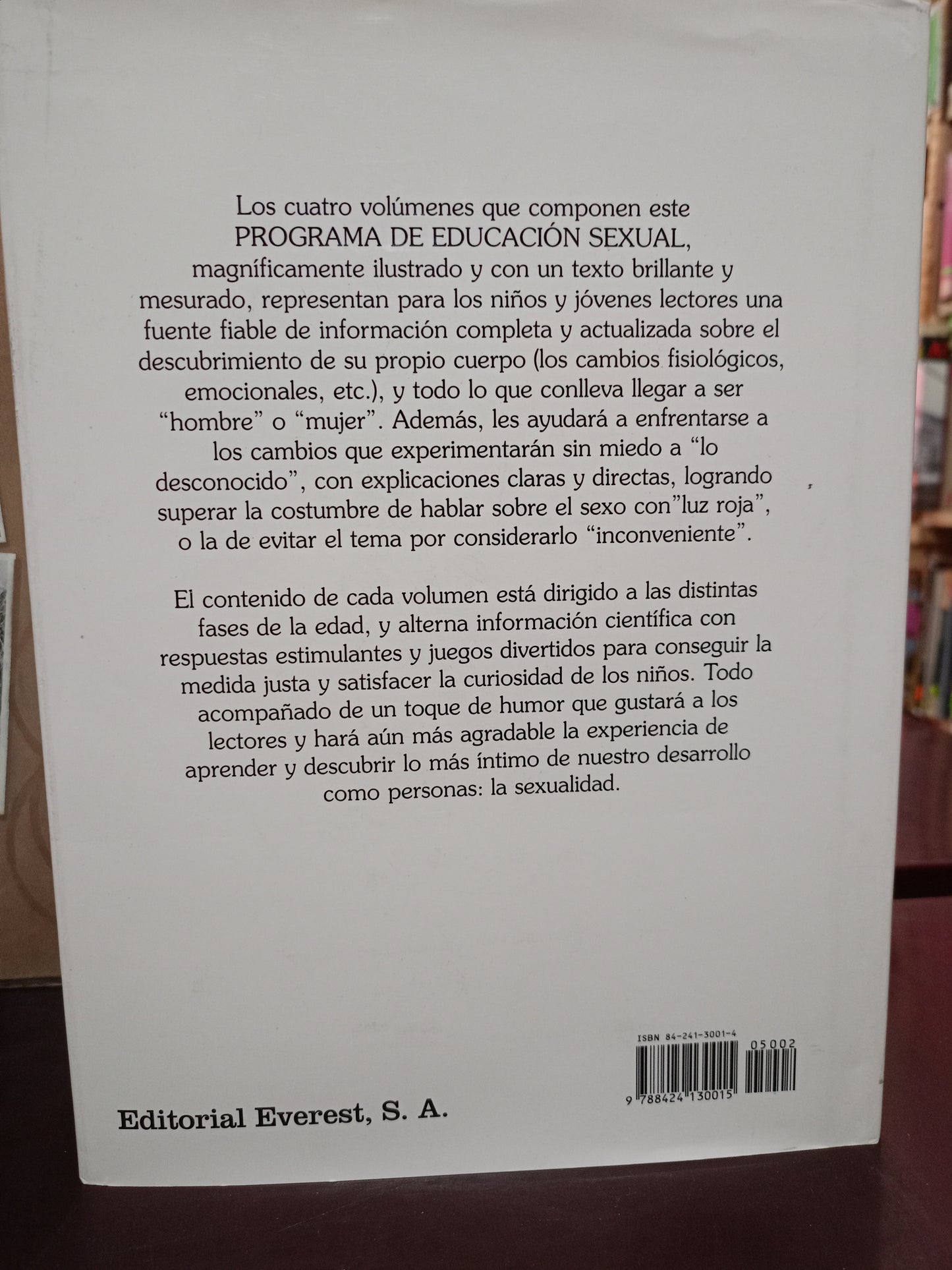 PROGRAMA DE EDUCACIÓN SEXUAL 7/10 AÑOS POR ROBERTA GIOMMI Y MARCELLO PERROTTA USADO PSICOLOGÍA LITERARIO 305