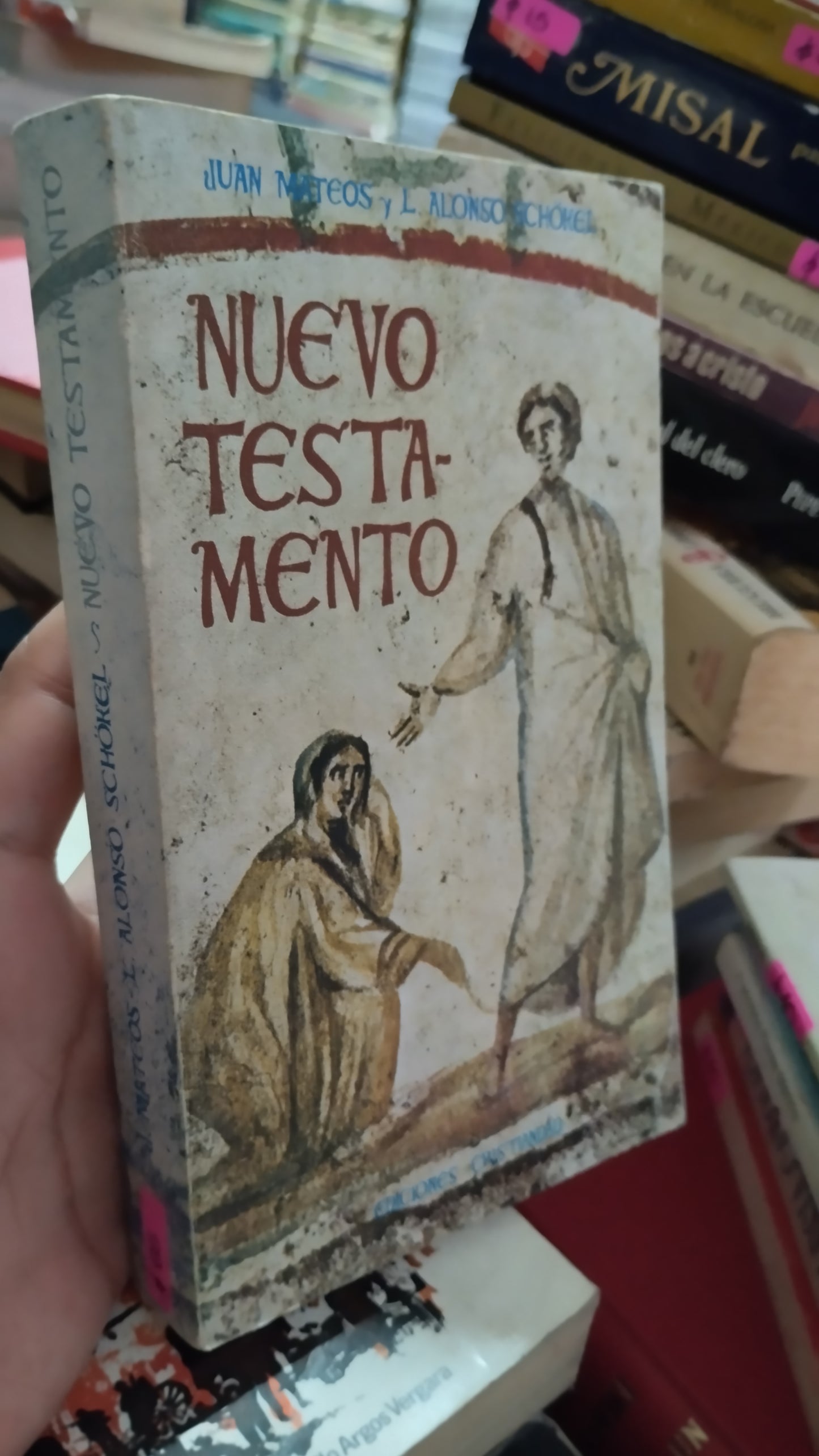 NUEVO TESTAMENTO POR JUAN MATEOS Y L ALONSO SCHOKEL LIBRO USADO RELIGION ALDAMA