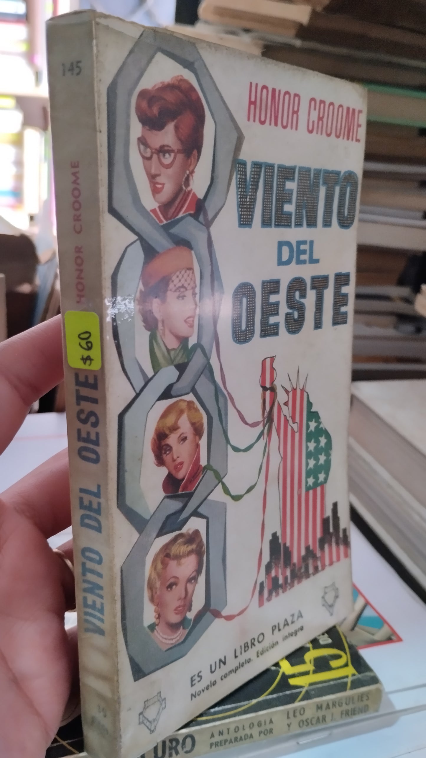VIENTO DEL OESTE POR HONOR CROOME LIBRO USADO NOVELAS ALDAMA
