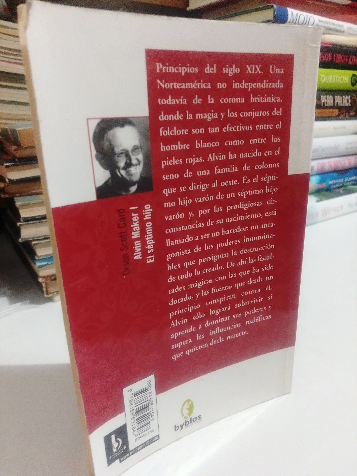 EL SEPTIMO HIJO POR ORSON SCOTT CARD USADO NOVELA JUAREZ