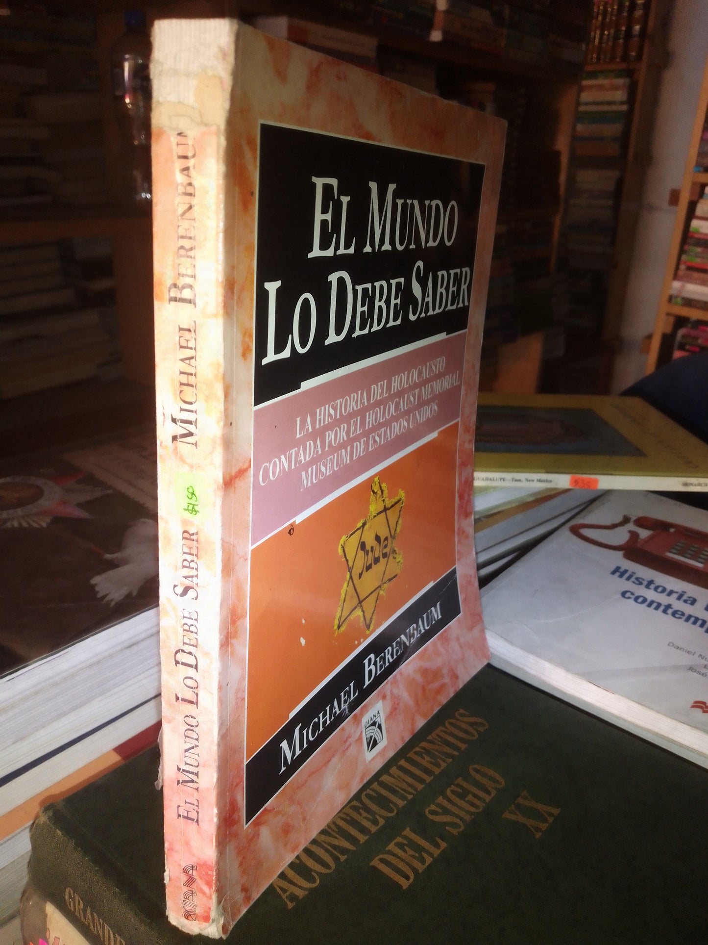 EL MUNDO LO DEBE SABER POR MICHAEL BERENBAUM USADO HISTORIA LITERARIO 207