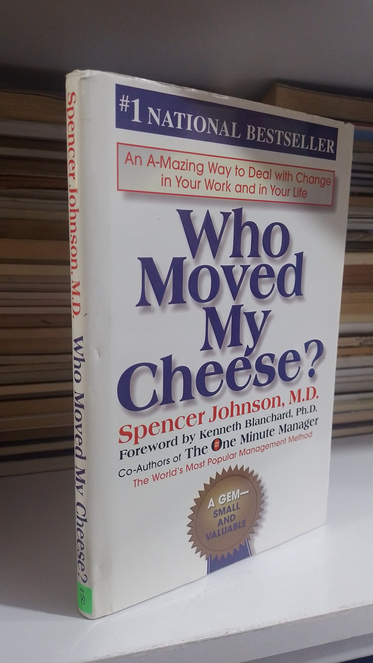 WHO MOVED MY CHEESE POR SPENCER JOHNSON USADO IDIOMAS JUAREZ 507
