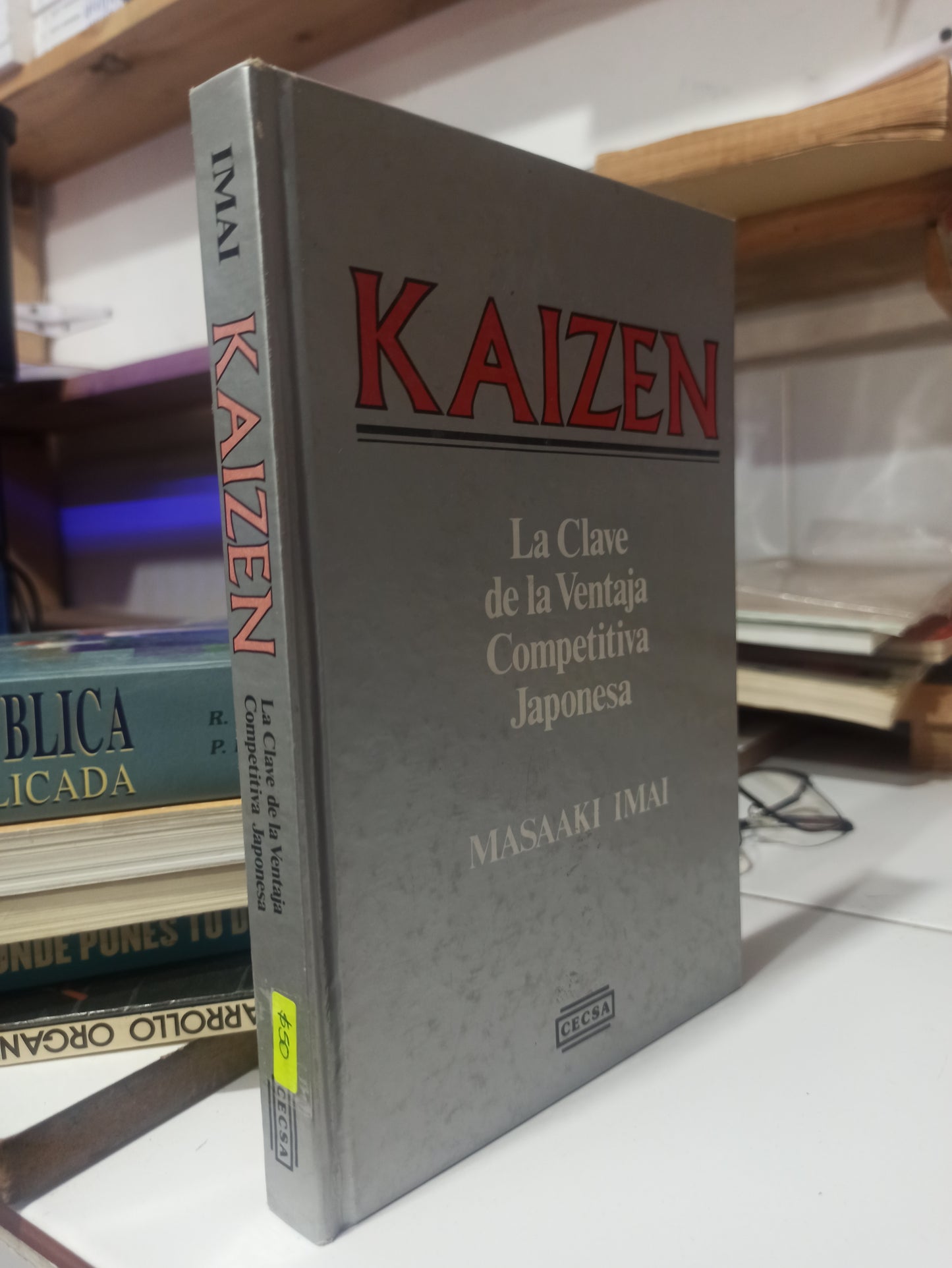 LA CLAVE DE LA VENTAJA COMPETITIVA JAPONESA POR MASAAKI IMAI USADO ADMINISTRACIÓN JUÁREZ