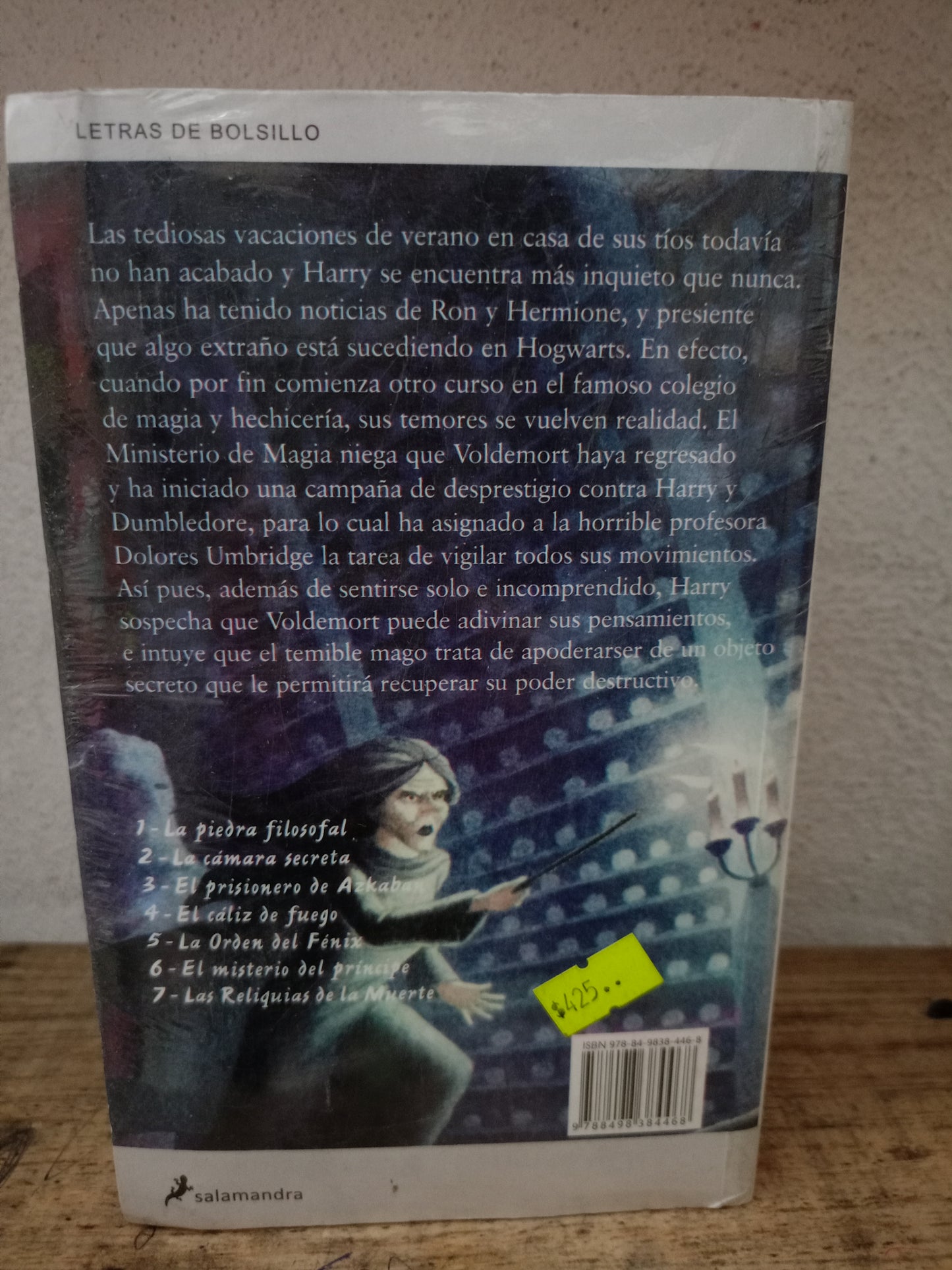 HARRY POTTER Y LA ORDEN DEL FÉNIX POR J.K. ROWLING NUEVO LIBROS NUEVOS LITERARIO 305