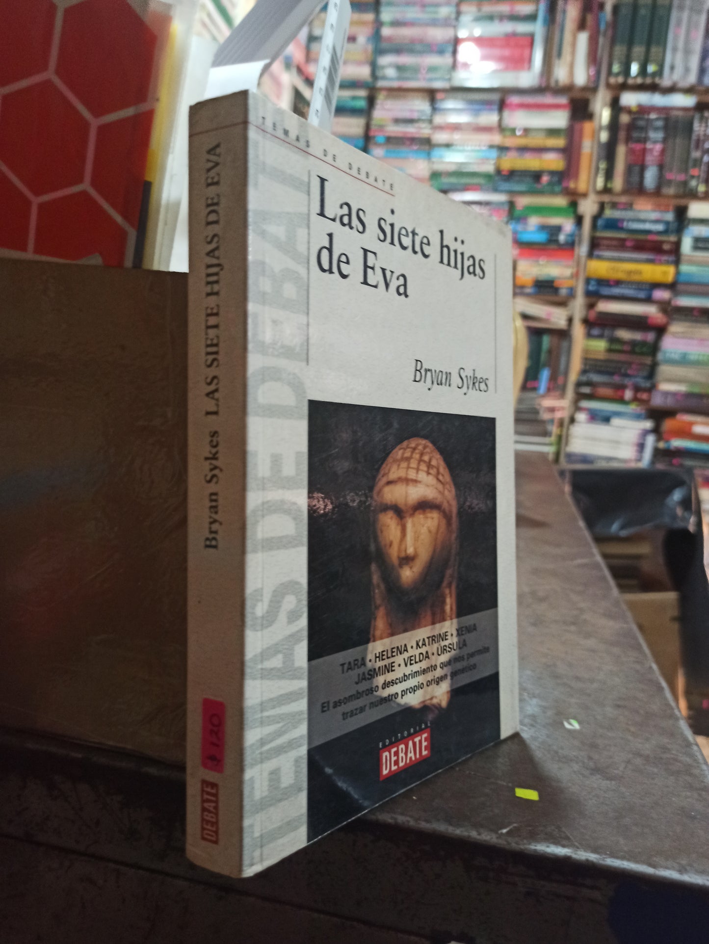 LAS SIETE HIJAS DE EVA POR BRYAN SYKES USADO HISTORIA ALDAMA