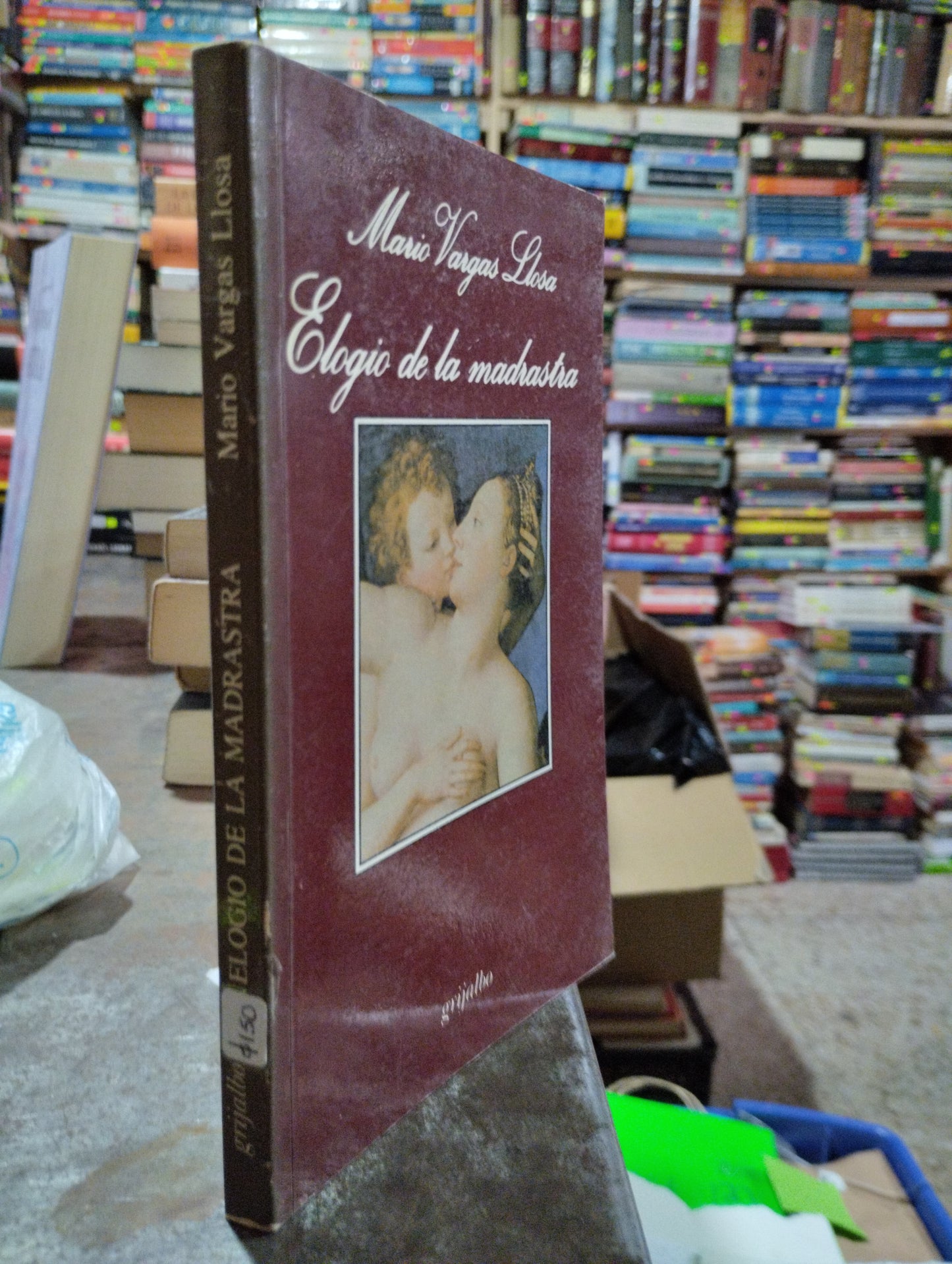 ELOGIO DE LA MADRASTRA POR MARIO VARGAS LLOSA USADO NOVELAS ALDAMA