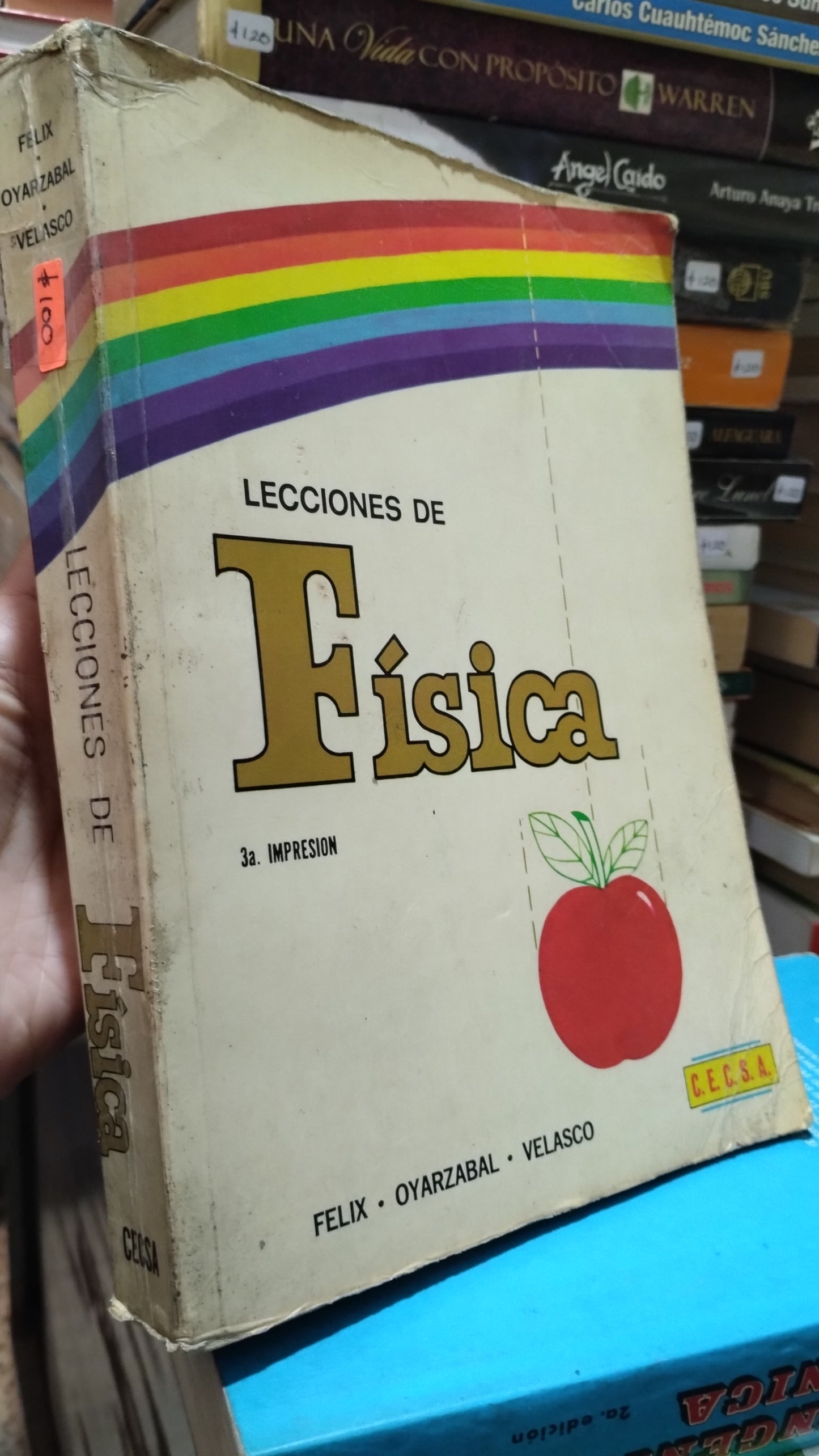 LECCIONES DE FISICA POR FELIX LIBRO USADO FISICA ALDAMA