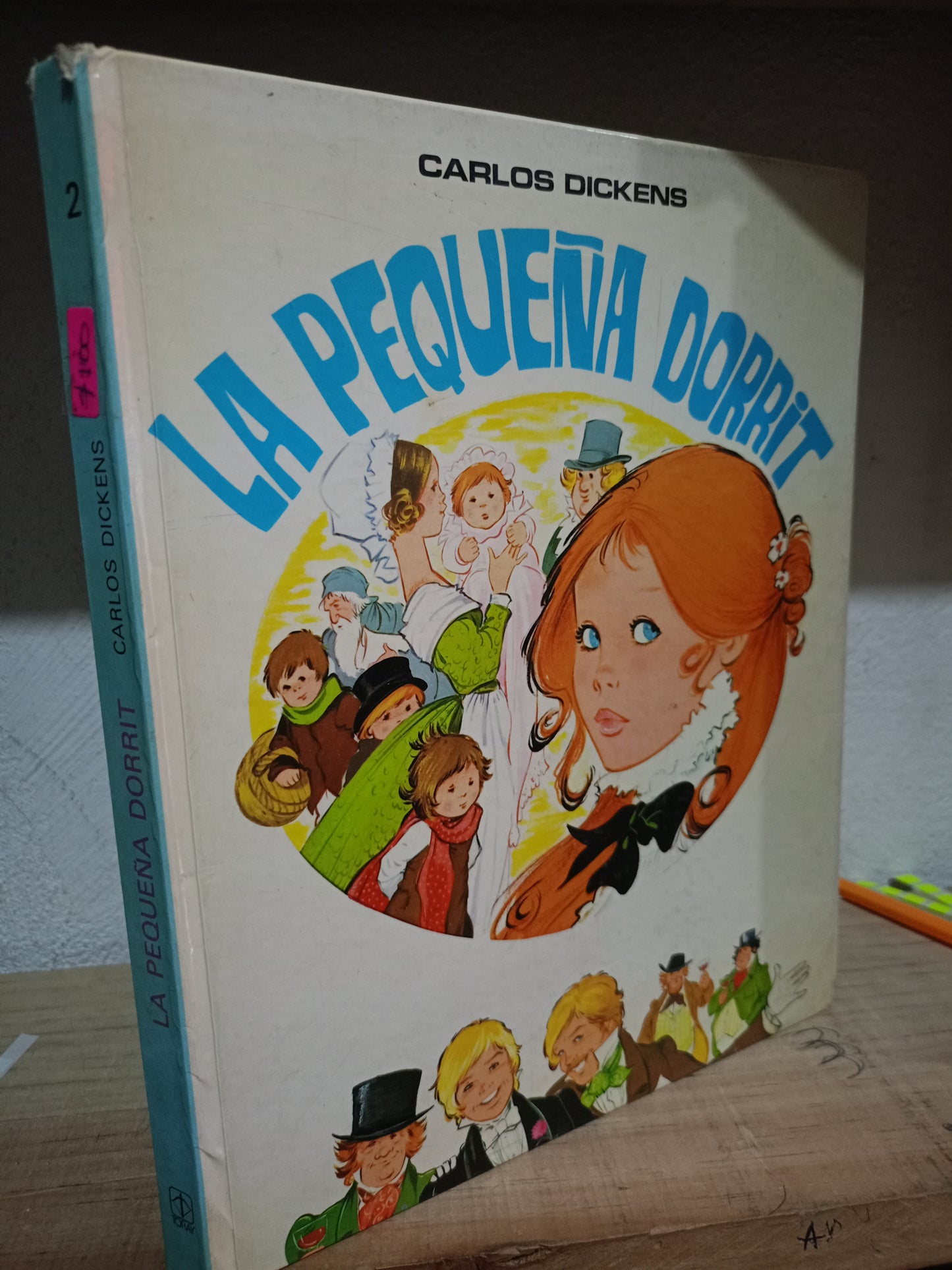 LA PEQUEÑA DORRIT POR CAELOS DICKENS USADO INFANTIL LITERARIO 305