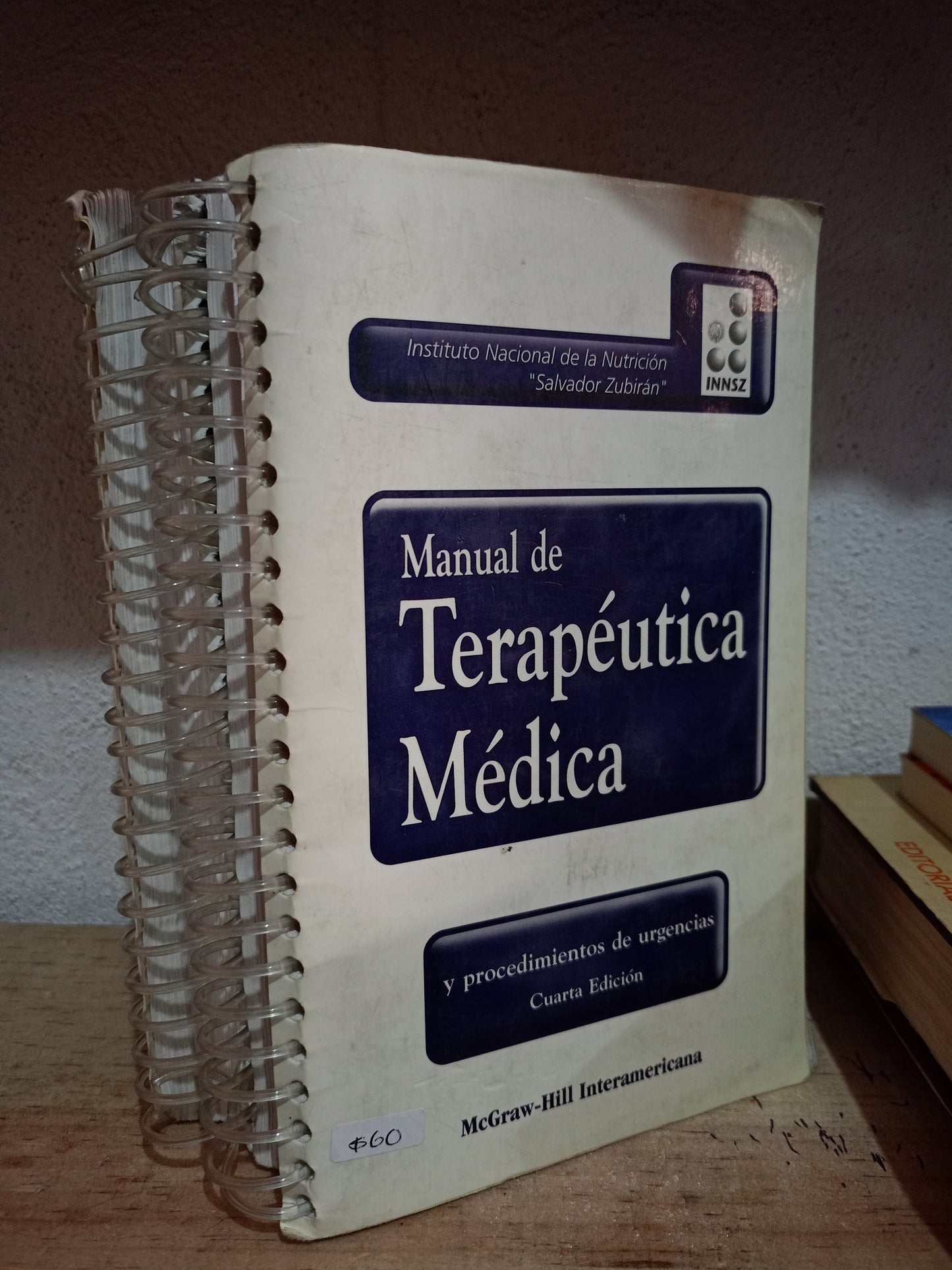 MANUAL DE TERAPEUTICA MEDICA USADO SALUD LITERARIO 305