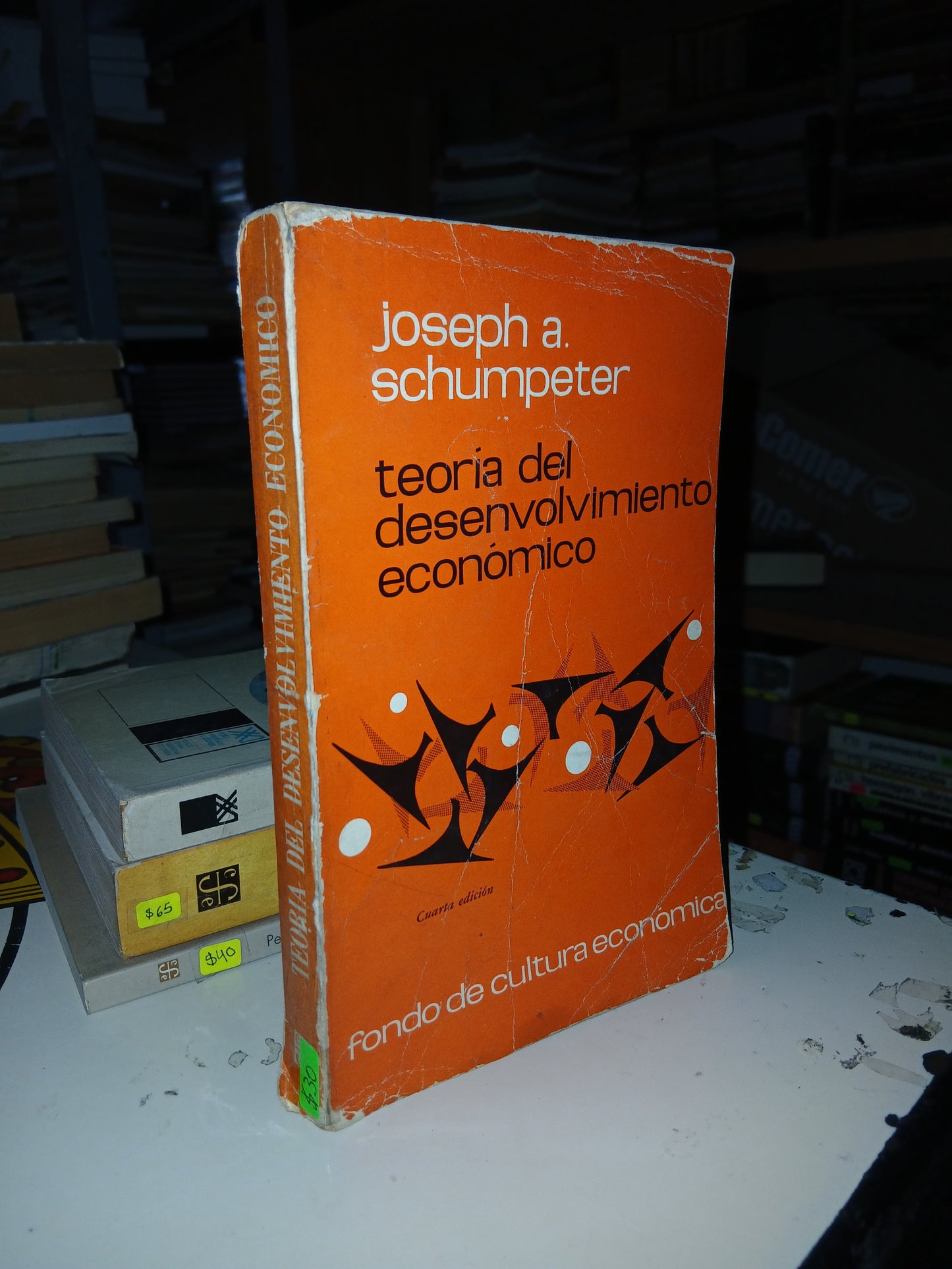 TEORÍA DEL DESENVOLVIMIENTO ECONÓMICO POR JOSEPH A. SCHUMPETER USADO ADMINISTRACIÓN LITERARIO 207