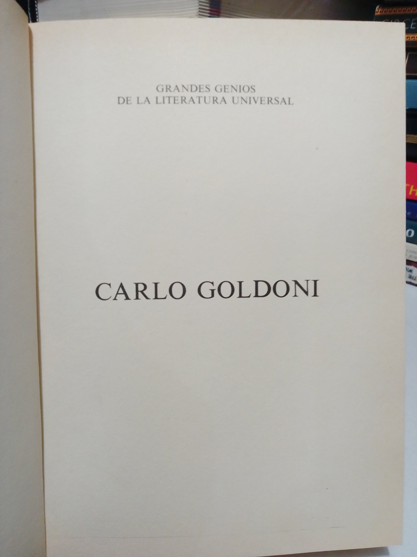 EL ABANICO, ARLEQUÍN, LA POSADERA POR CARLOS GOLDONI USADO NOVELA JUÁREZ