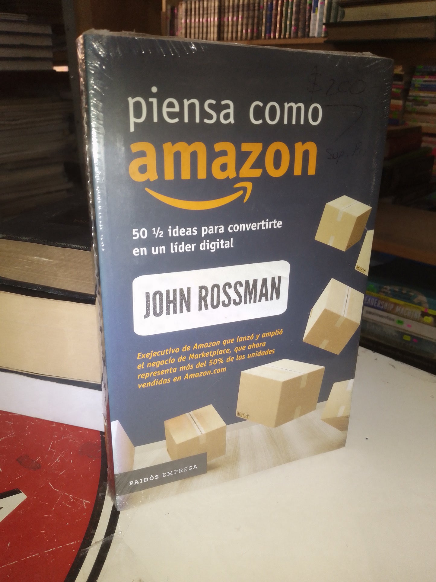 PIENSA COMO AMAZON POR JOHN ROSSMAN USADO SUPERACIÓN PERSONAL LITERARIO 207