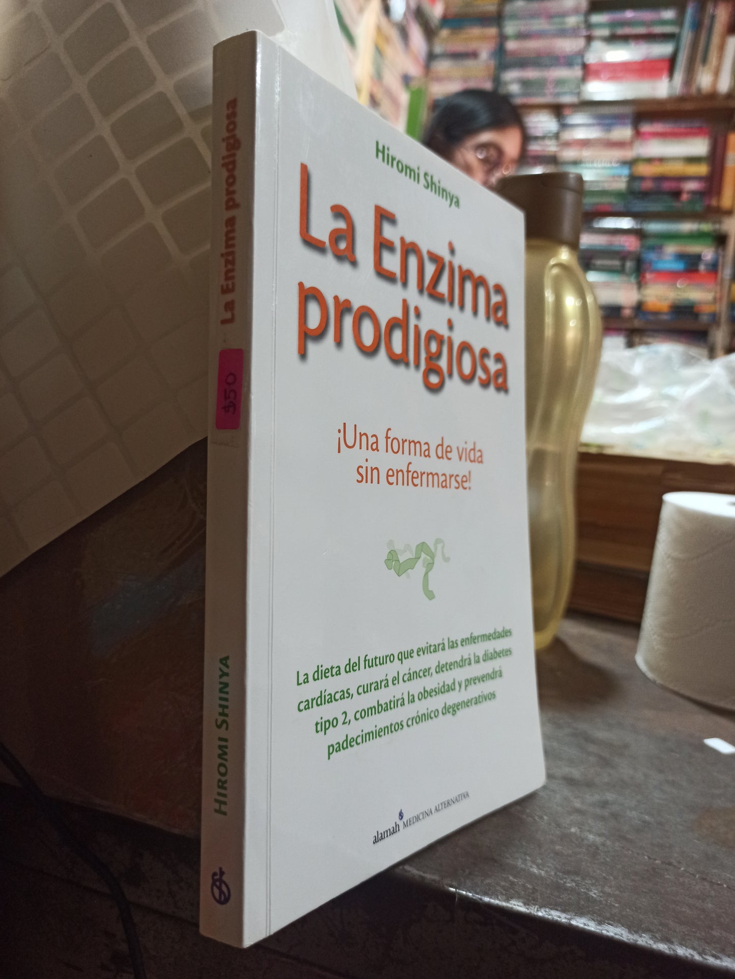 LA ENZIMA PRODIGIOSA POR HIROMI SHINYA USADO SALUD ALDAMA