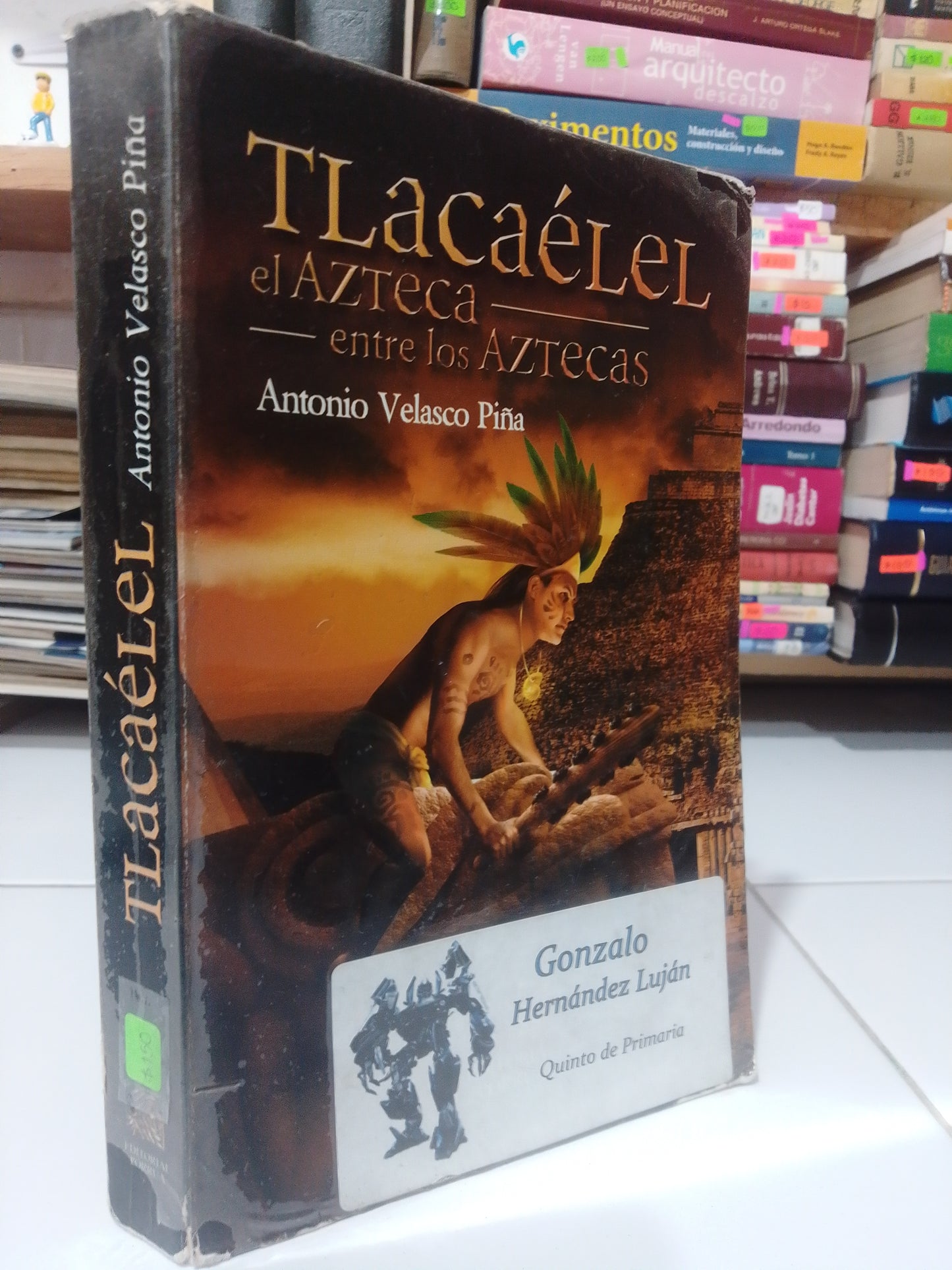 TLACAELEL EL AZTECA ENTRE LOS AZTECAS POR ANTONIO VELASCO PIÑA USADO HISTORIA JUAREZ