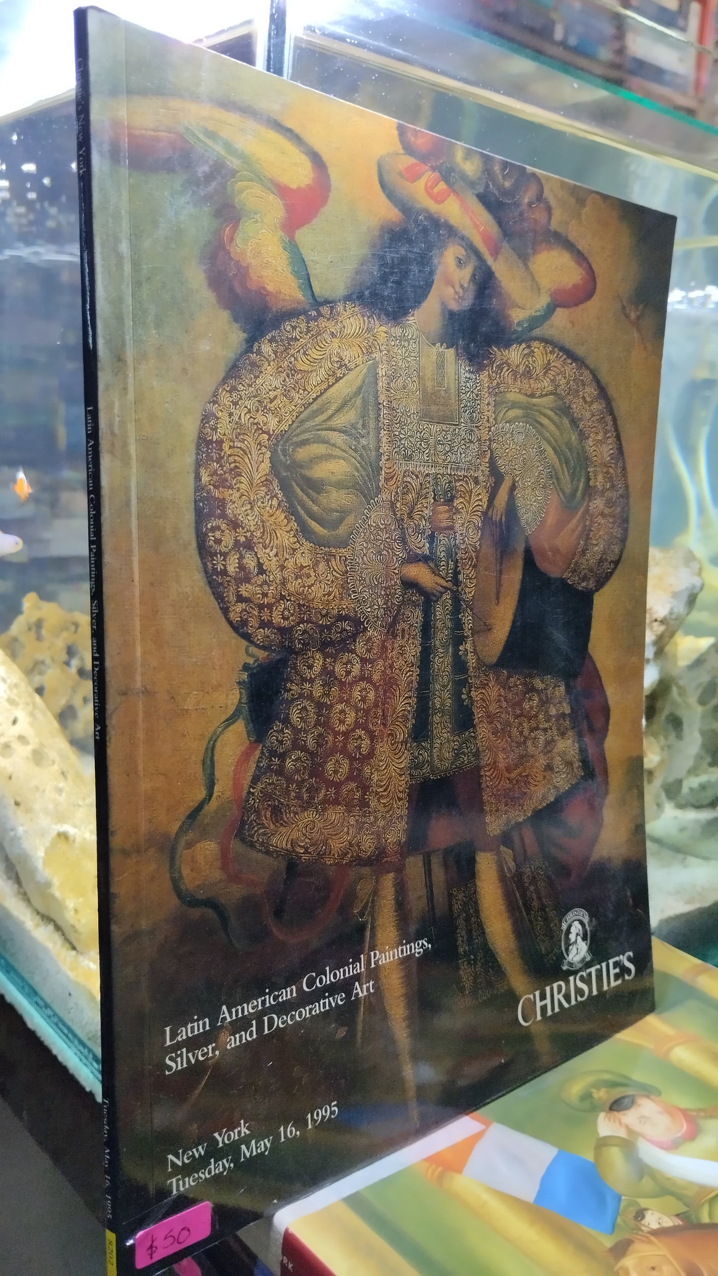 LATIN AMERICAN COLONIAL PAINTINGS SILVER AND DECORATIVE ART LIBRO USADO ARTE ALDAMA