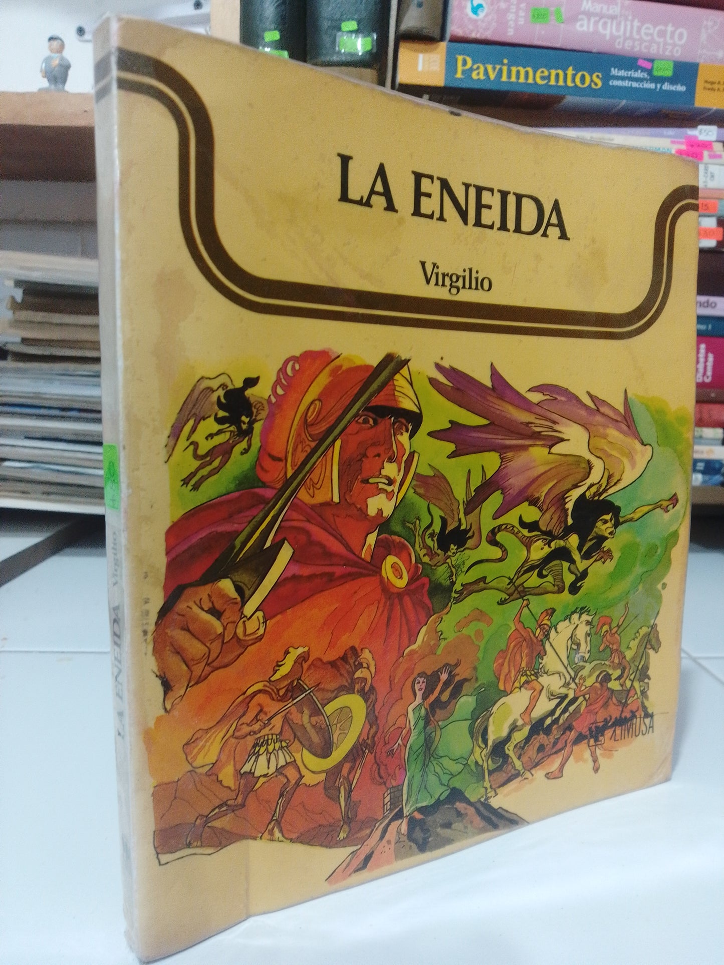 LA ENEDIA POR VIRGILIO USADO NOVELA JUAREZ