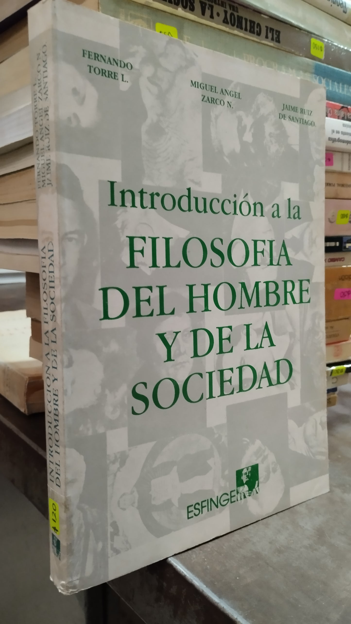 INTRODUCCION A LA FILOSOFIA DEL HOMBRE Y DE LA SOCIEDAD POR FERNANDO TORRE LIBRO USADO SOCIOLOGIA ALDAMA