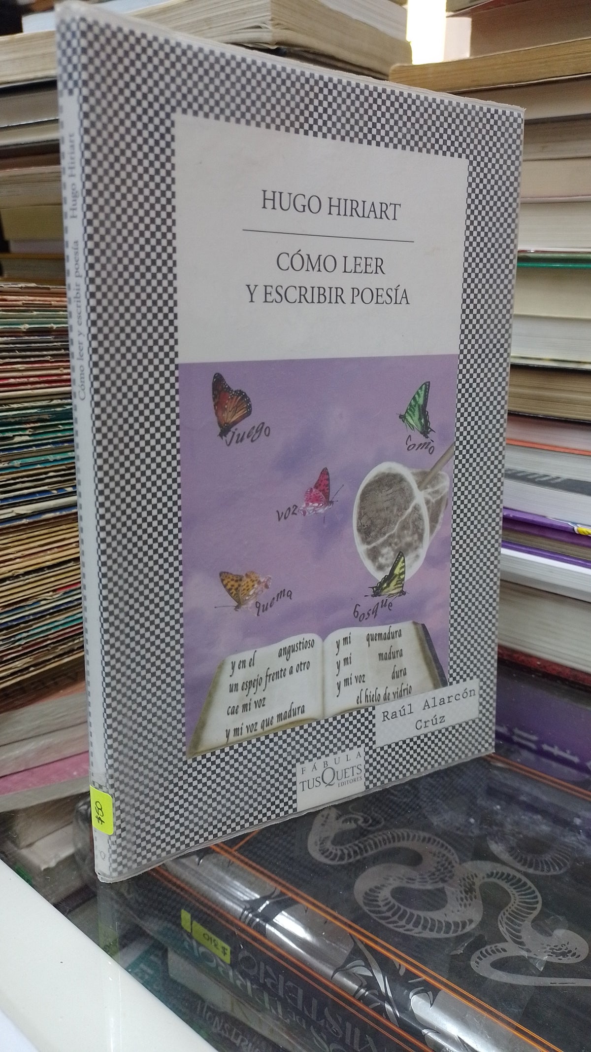 COMO LEER Y ESCRIBIR POESIA POR HUGO HIRIART USADO NOVELA INSTITUTO LITERATIO 207