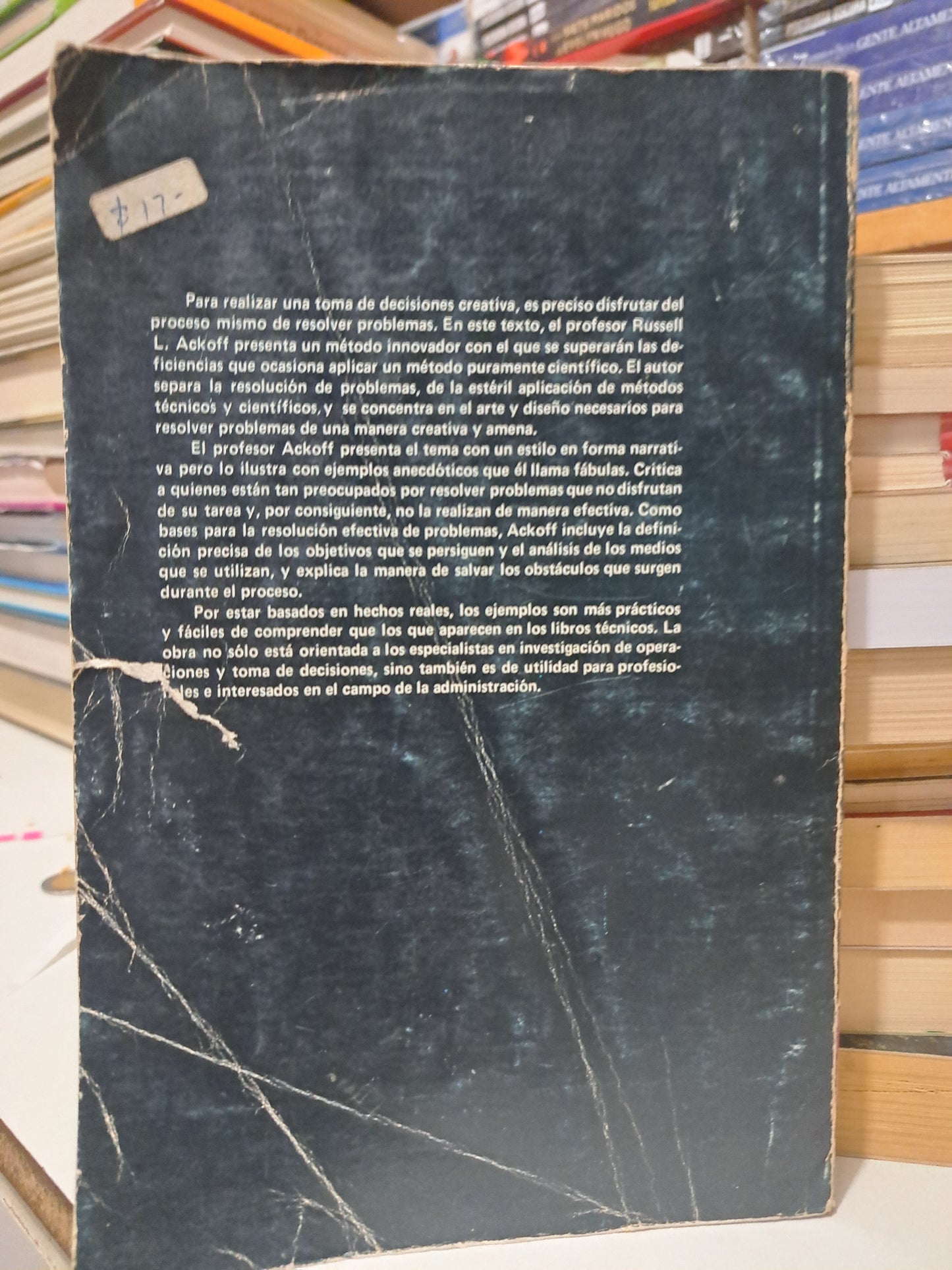 EL ARTE DE RESOLVER PROBLEMAS ACKOFF USADO UN SUPERACIÓN PERSONAL JUÁREZ