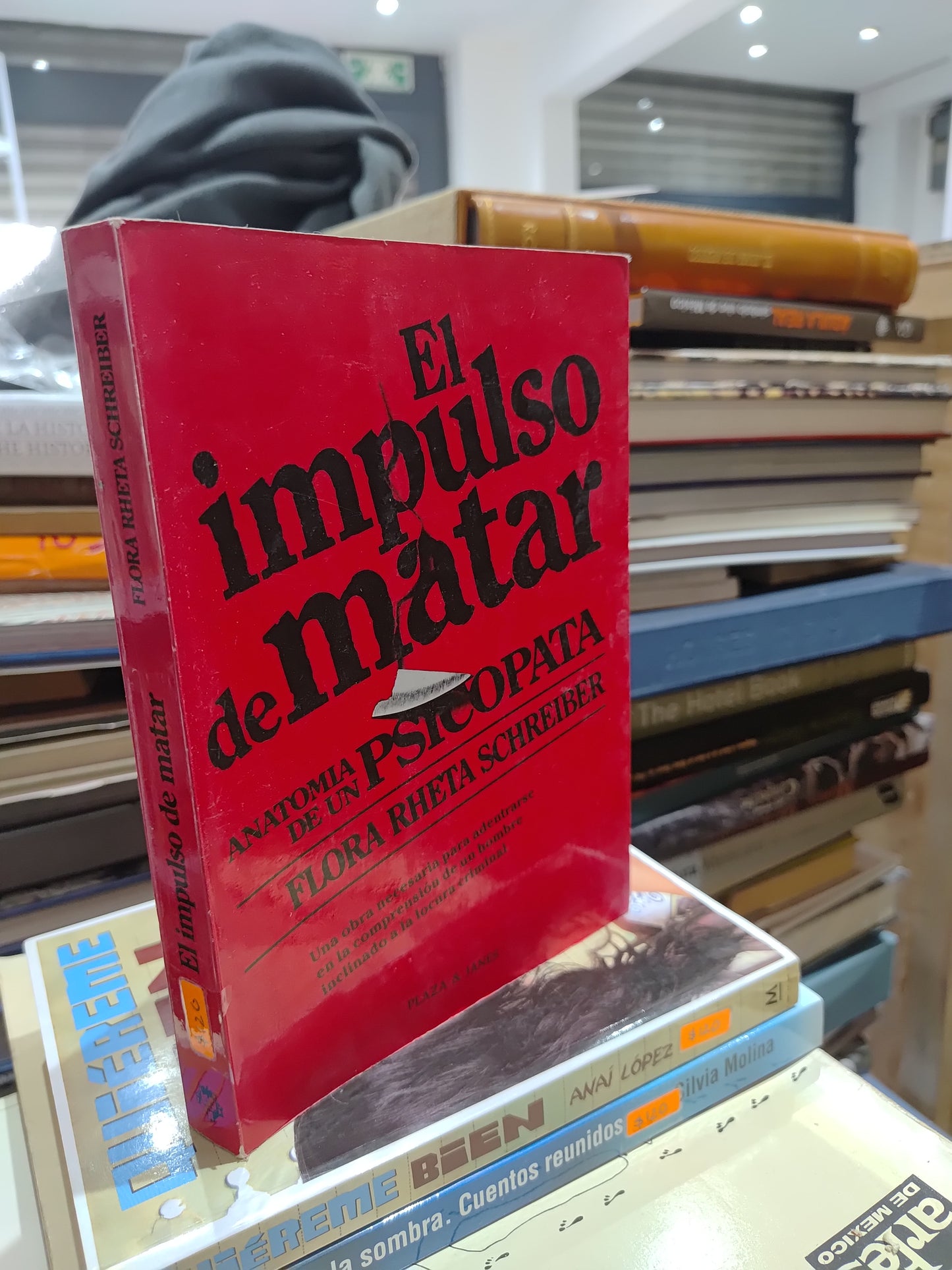 EL IMPULSO DE MATAR POR FLORA RHETA SCHREIBER USADO NOVELAS JUAREZ 515