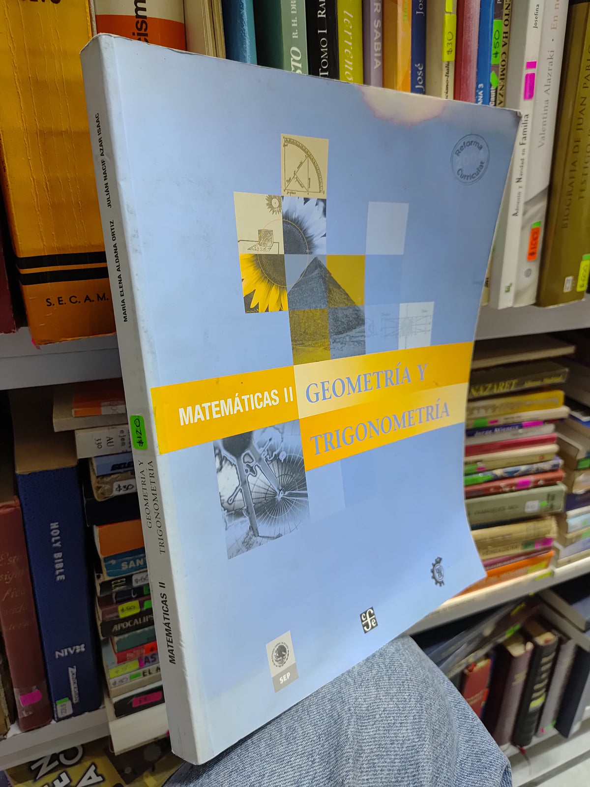 MATEMATICAS 2 GEOMETRIA Y TRIGONOMETRIA POR EDITORIAL FONDO DE CULTURA ECONOMICA USADO MATEMÁTICAS JUAREZ 507