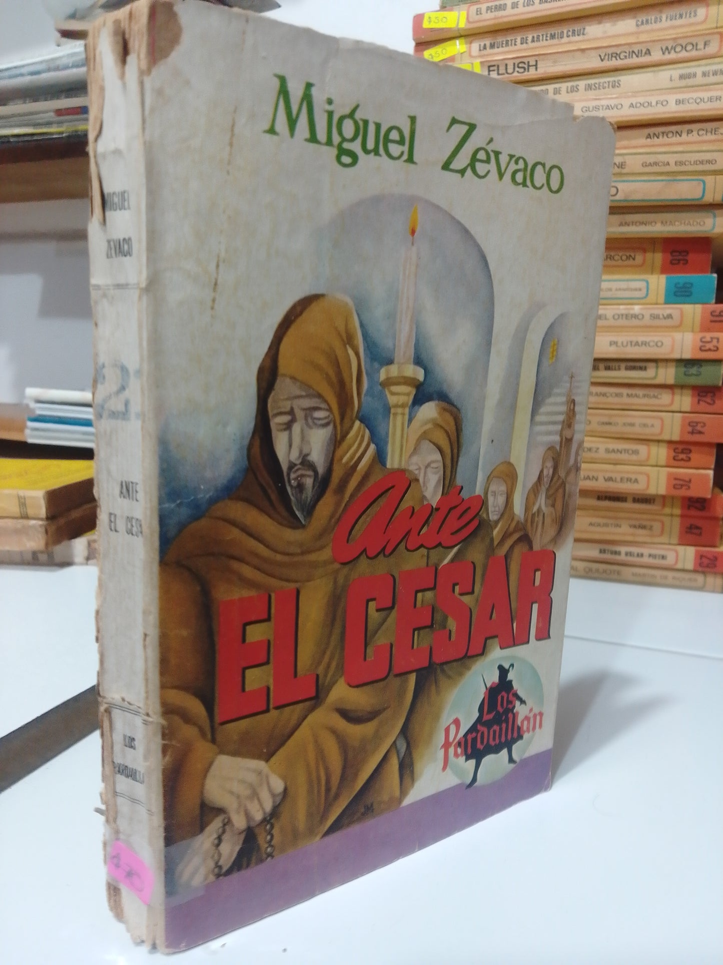 ANTE EL CESAR POR MIGUEL ZEVACO USADO NOVELA JUÁREZ