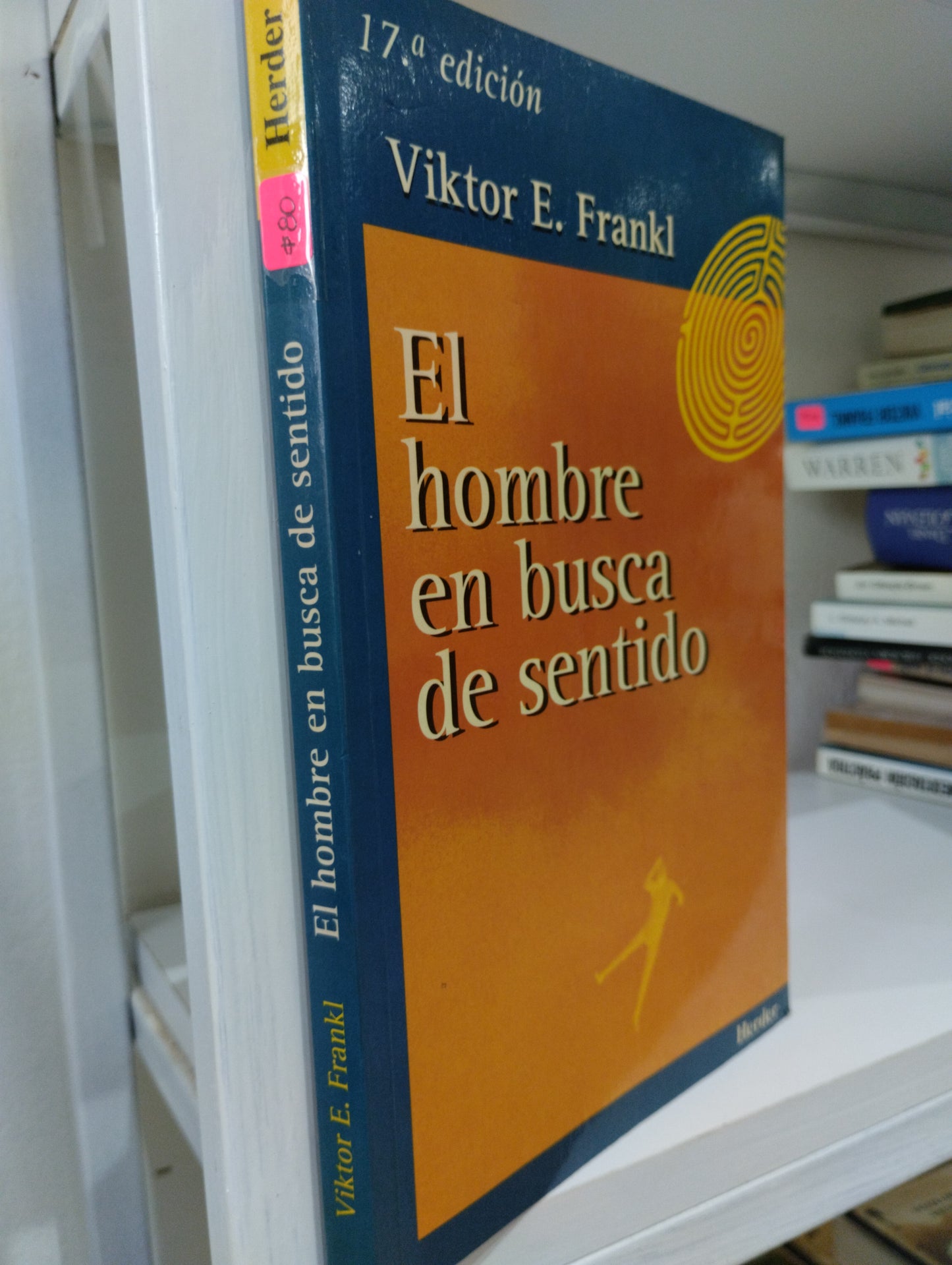 EL HOMBRE EN BUSCA DE SENTIDO VIKTOR E FRANKL USADO SUPERACION PERSONAL JUAREZ 515