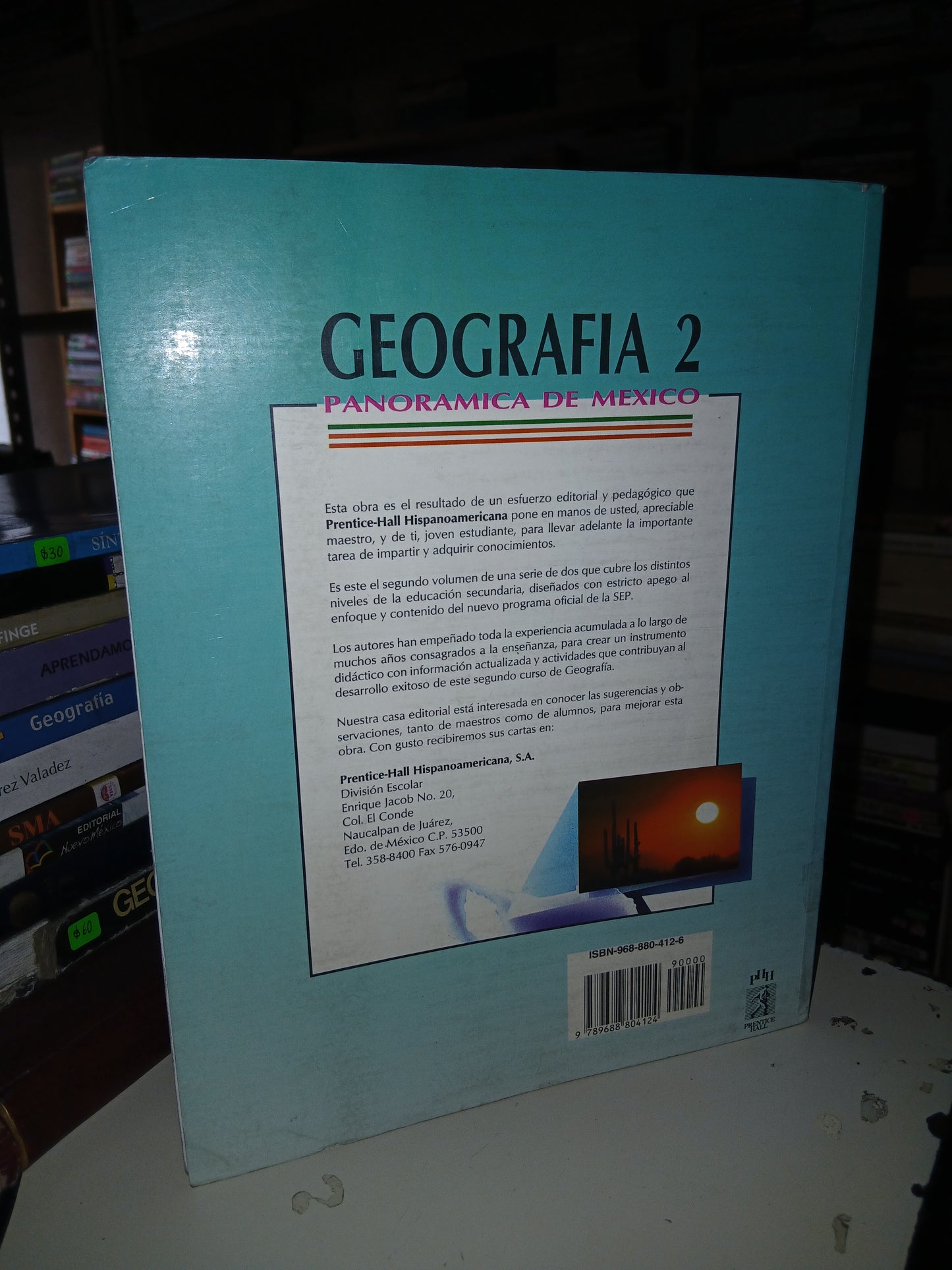 GEOGRAFÍA 2 PANORÁMICA DE MÉXICO (VARIOS AUTORES) USADO GEOGRAFÍA LITERARIO 207