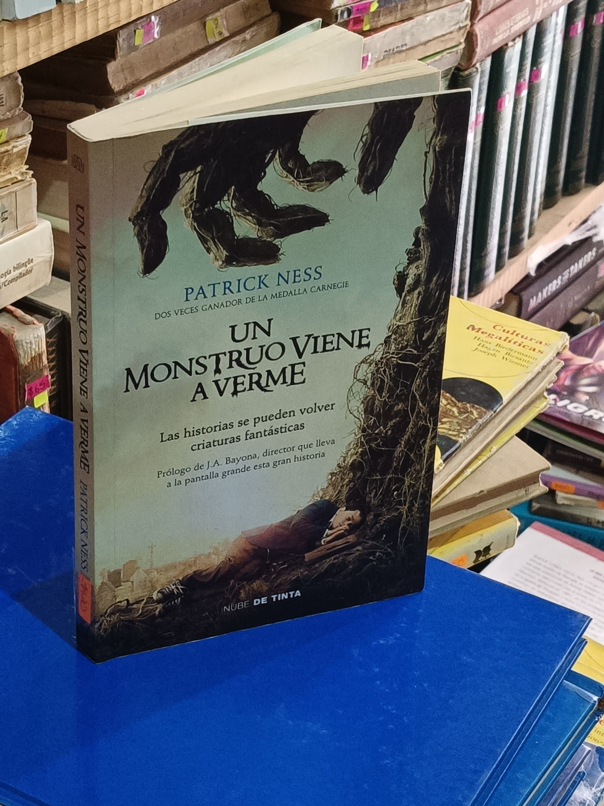 UN MONSTRUO VIENE A VERME PATRICK NESS USADO NOVELA LITERARIO 305