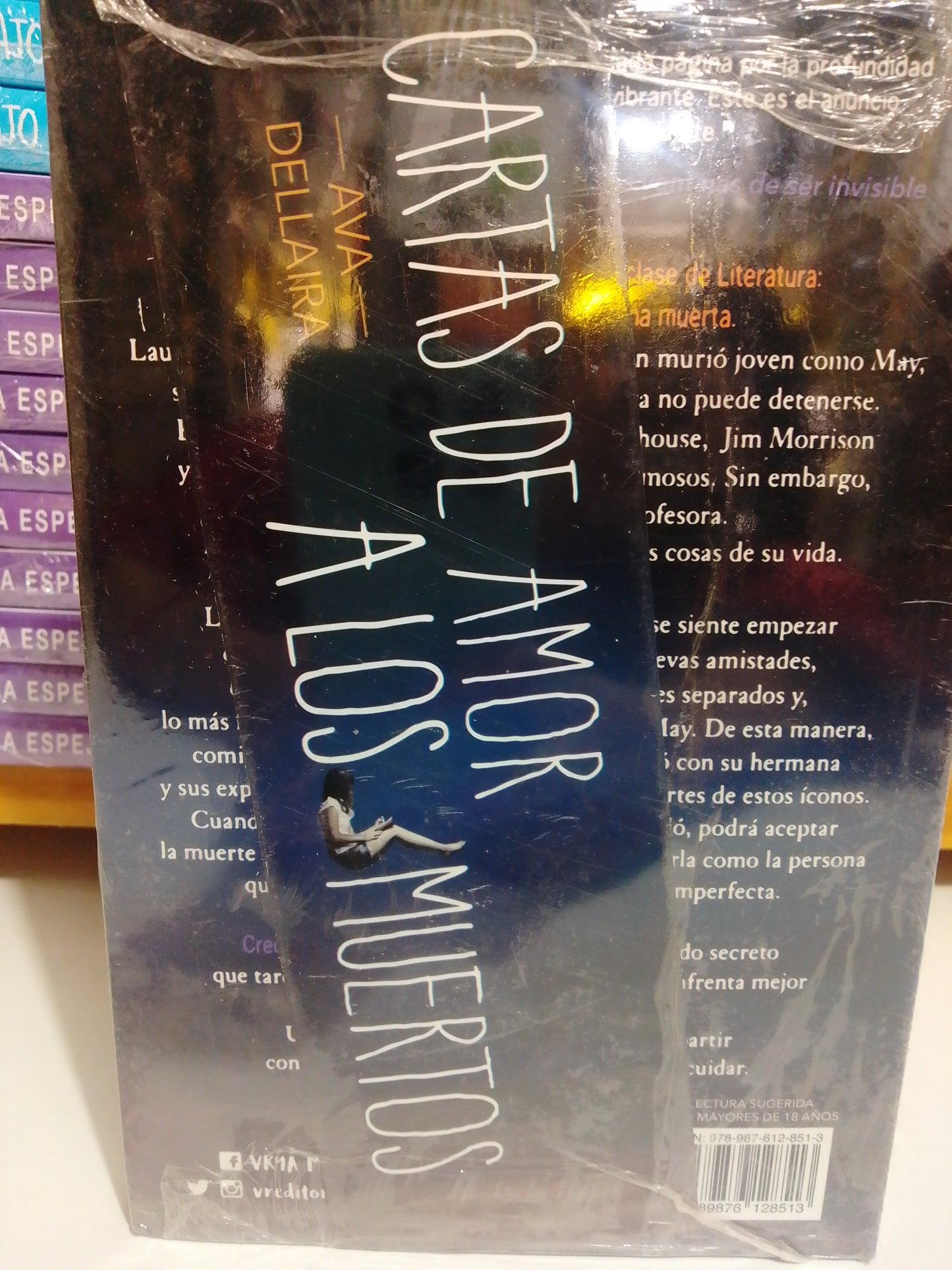 CARTAS DE AMOR A LOS MUERTOS POR AVA DELLAIRA NUEVO JUAREZ