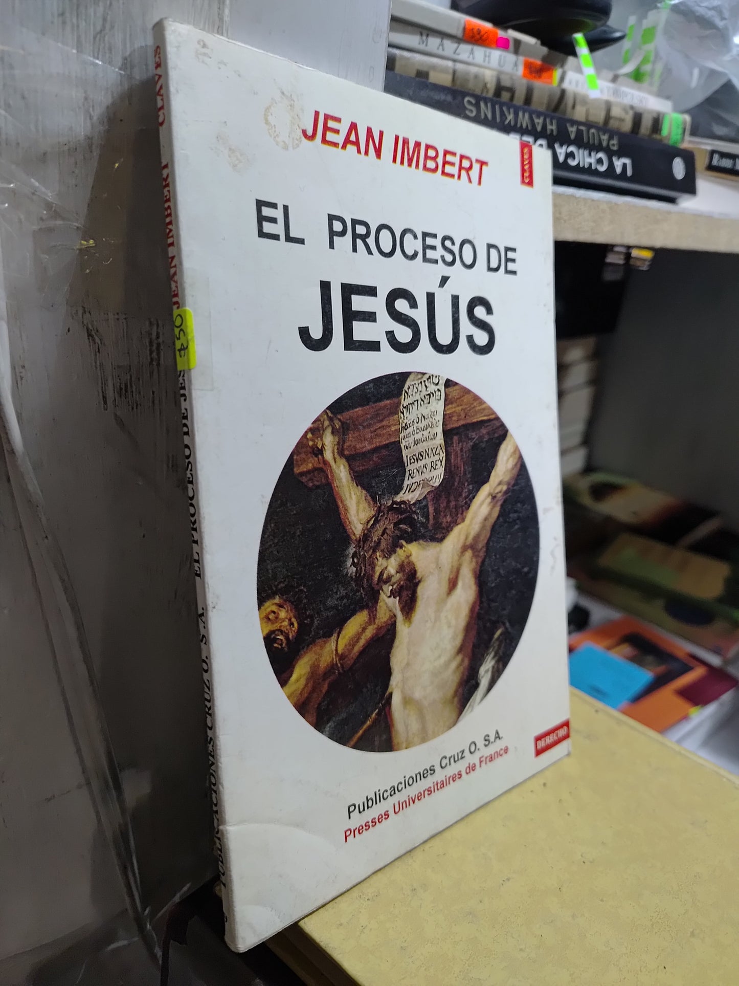 EL PROCESO DE JESUS POR JEAN IMBERT USADO RELIGION JUAREZ 515