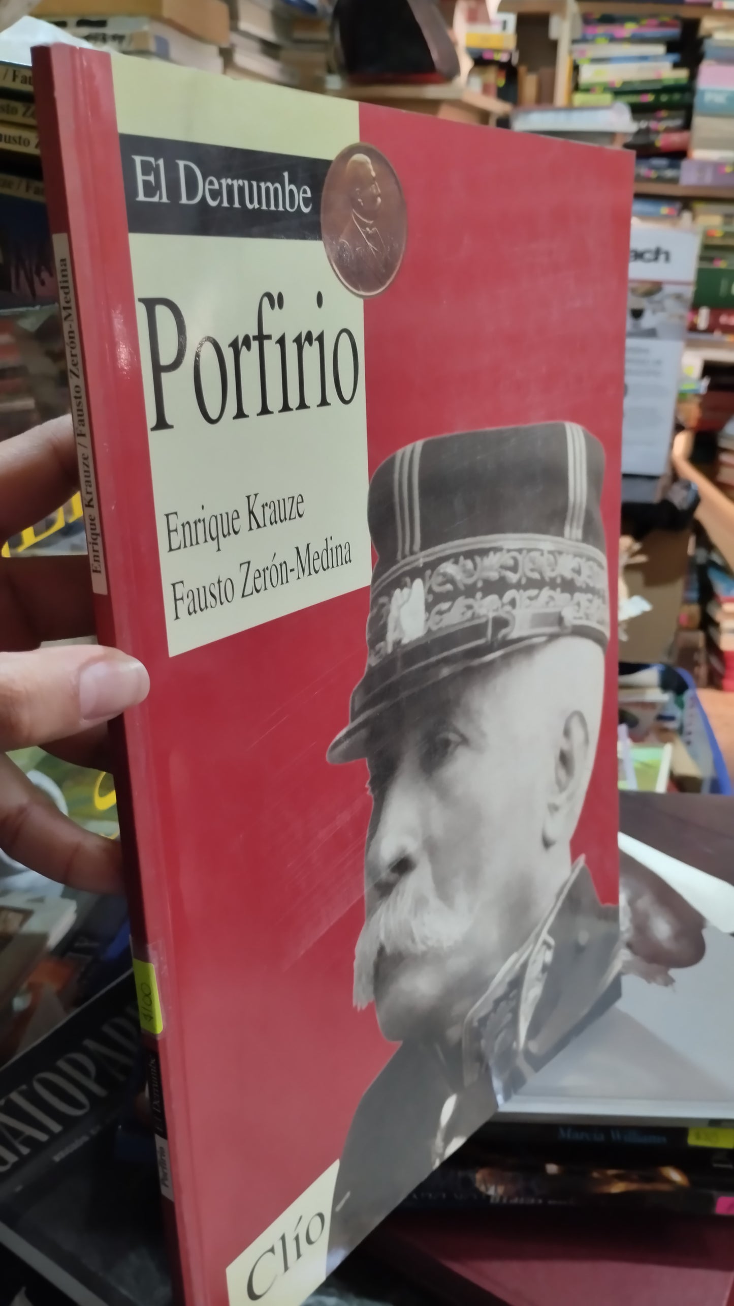 PORFIRIO EL DERRUMBE POR ENRIQUE KRAUZE LIBRO USADO HISTORIA ALDAMA