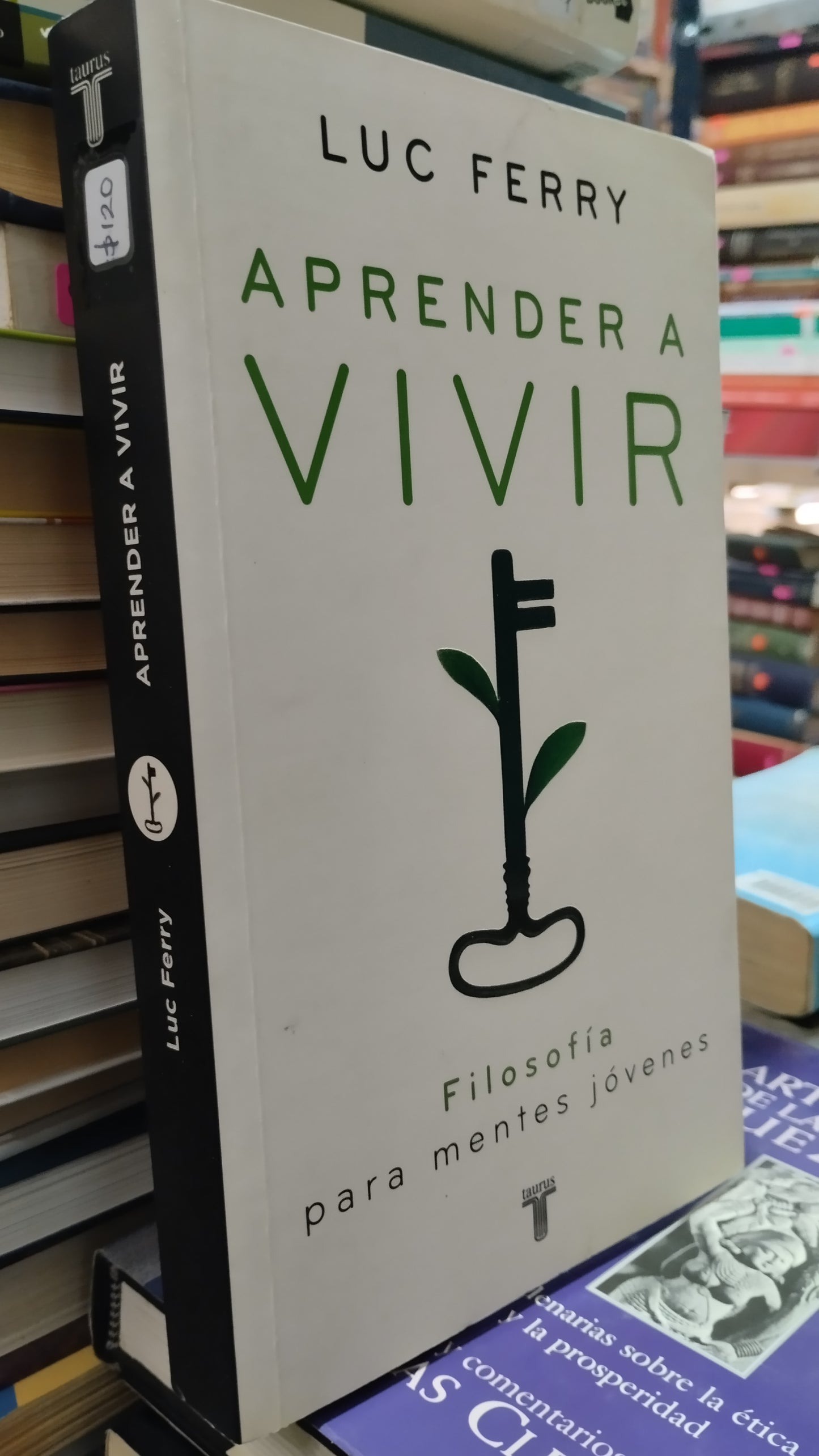 APRENDER A VIVIR POR LUC FERRY LIBRO USADO NOVELAS ALDAMA