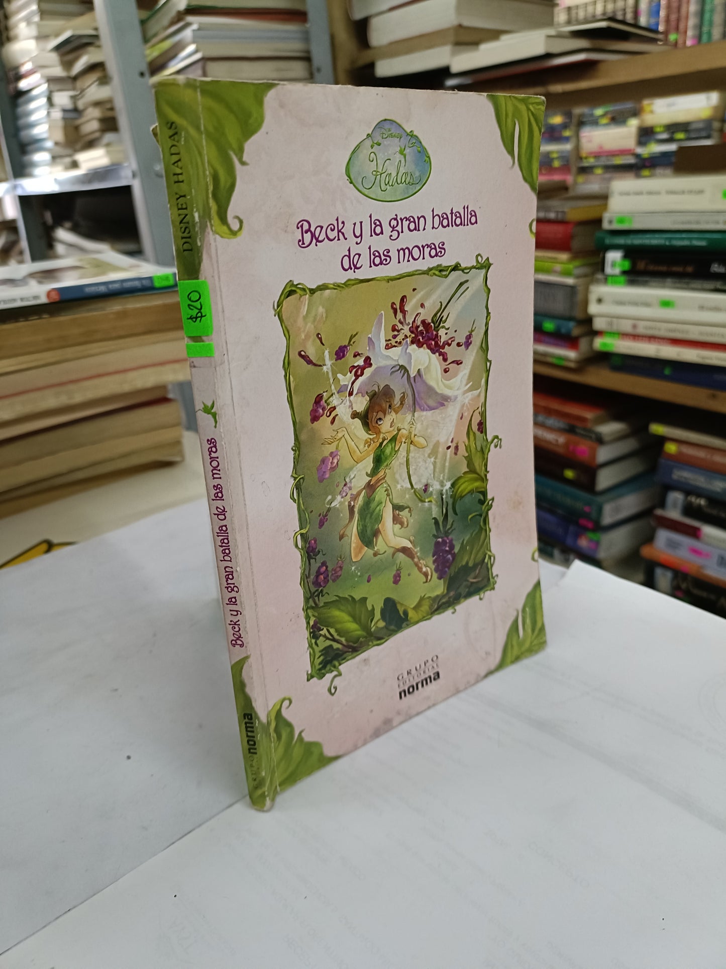 BECK Y LA GRAN BATALLA DE LAS MORAS POR LAURA DRISCOLL USADO INFANTIL LITERARIO 207