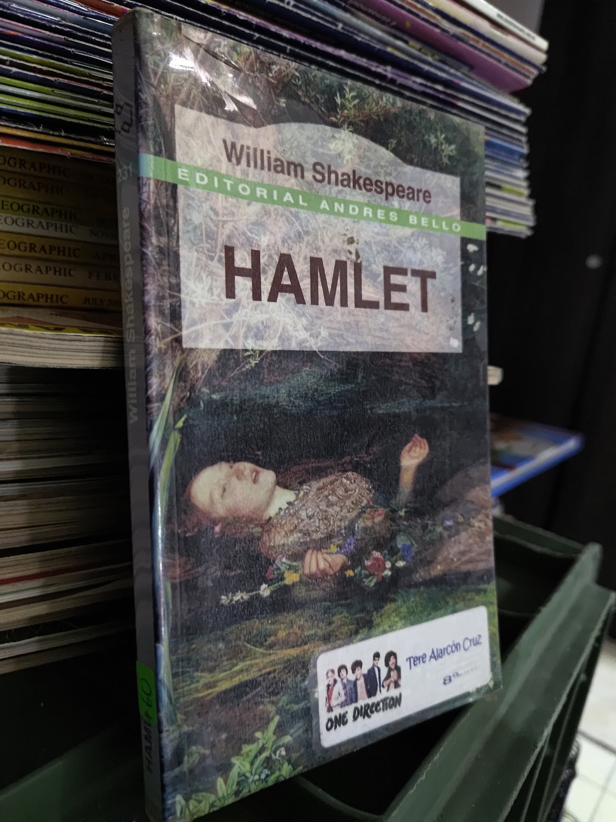 HAMLET POR WILLIAM SHAKESPEARE USADO NOVELAS JUAREZ 515