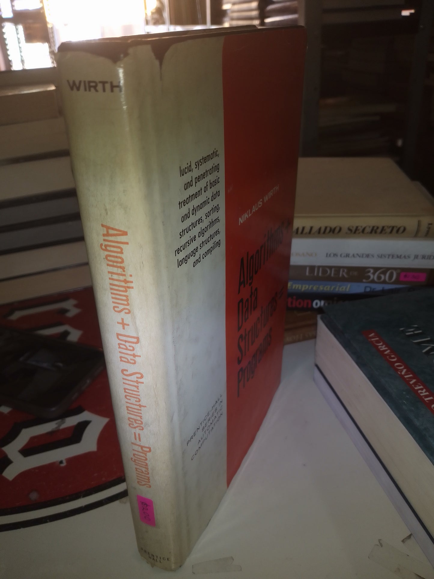 ALGORITHMS DATA STRUCTURES PROGRAMS PO NUKLAUS WIRTH USADO MATEMÁTICAS LITERARIO 207