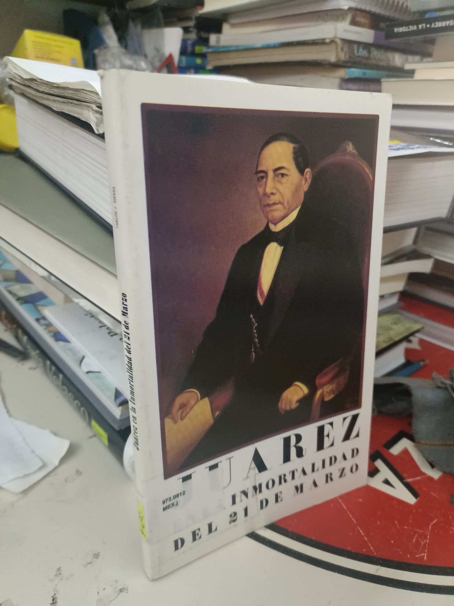 JUAREZ EN LA INMORTALIDAD DEL 21 DE MARZO POR SECRETARIA DE GOBERNACION USADO HISTORIA LITERARIO 207