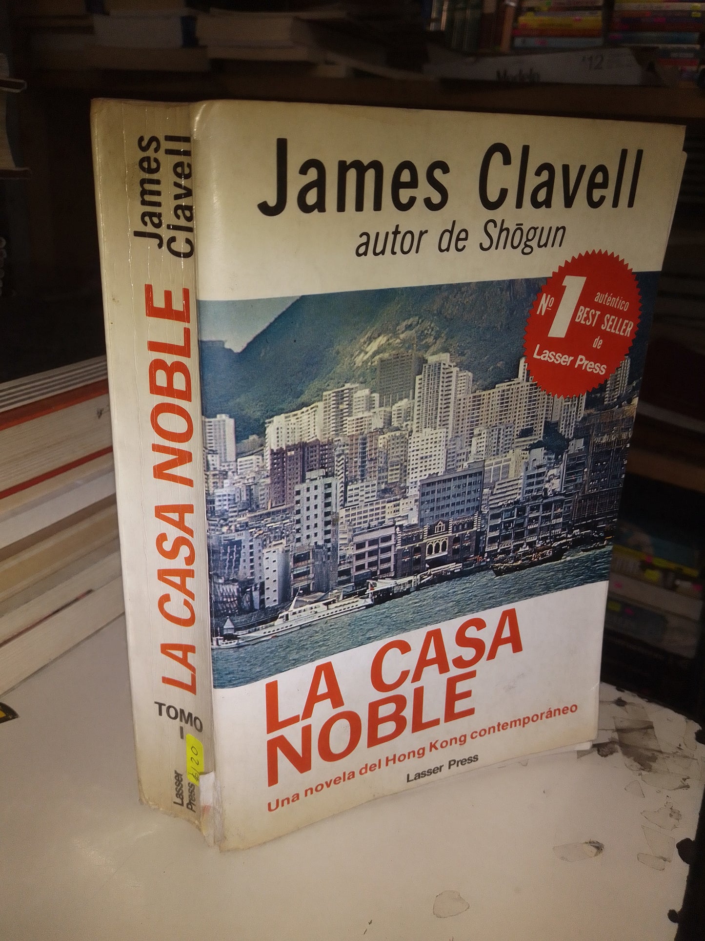 LA CASA NOBLE TOMO I POR JAMES CLAVELL USADO NOVELA LITERARIO 207