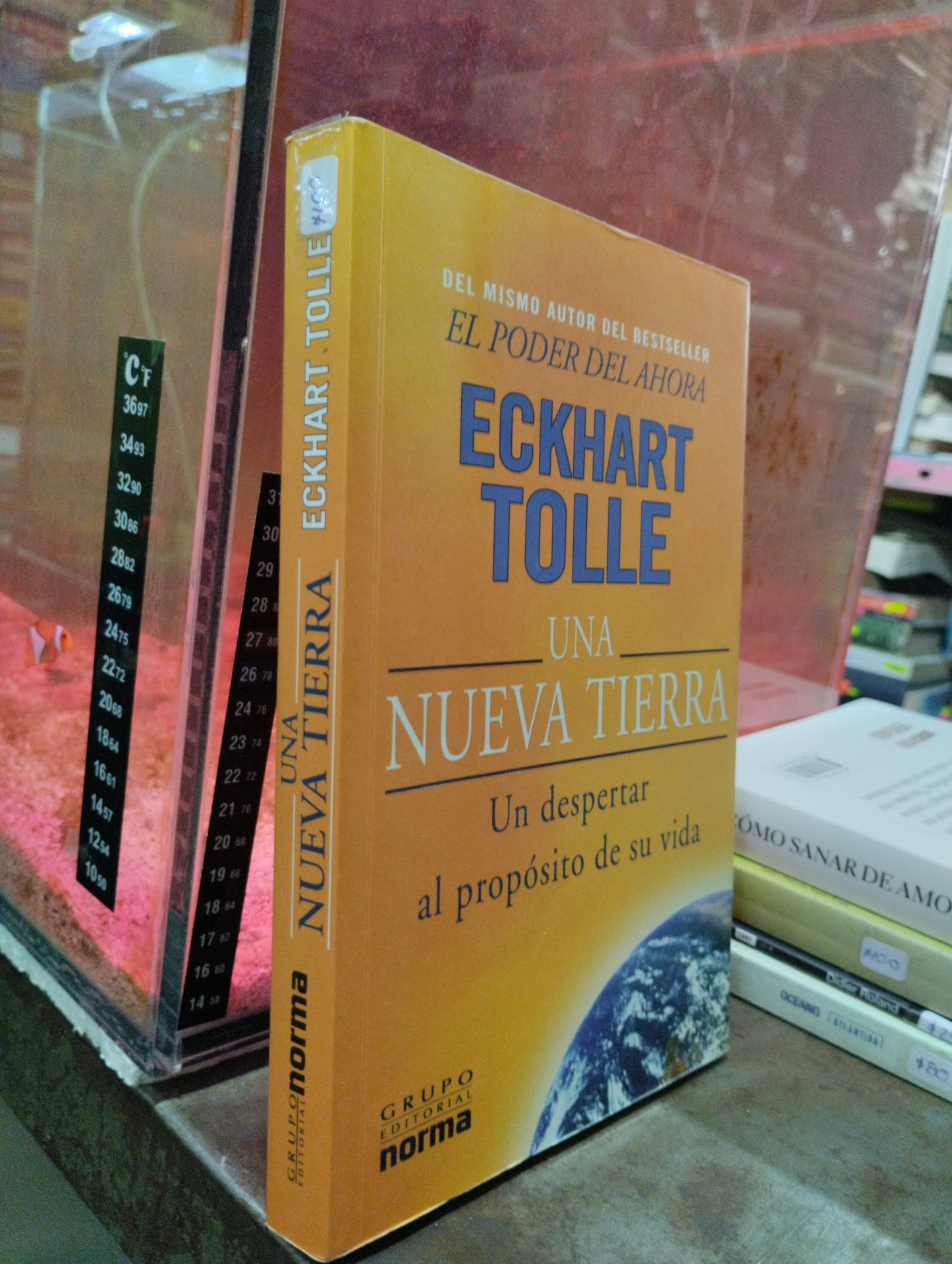 UNA NUEVA TIERRA PIR ECKHART TOLLE USADO SUPERACION PERSONAL ALDAMA