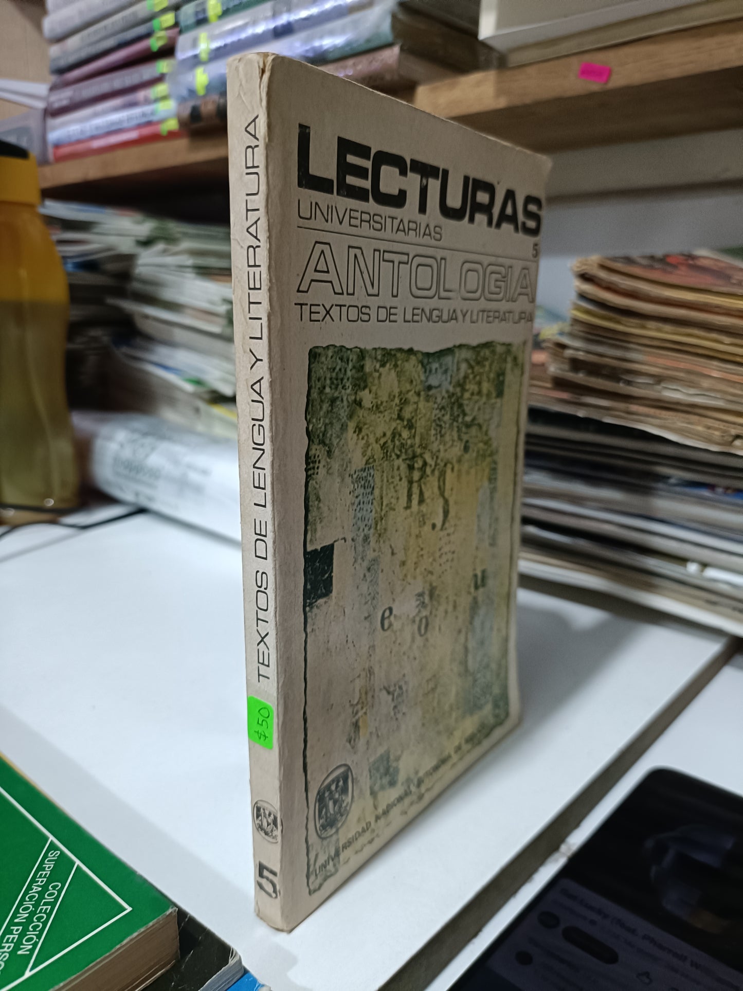 ANTOLOGIA TEXTOS DE LENGUA Y LITERATURA USADO NOVELA JUAREZ