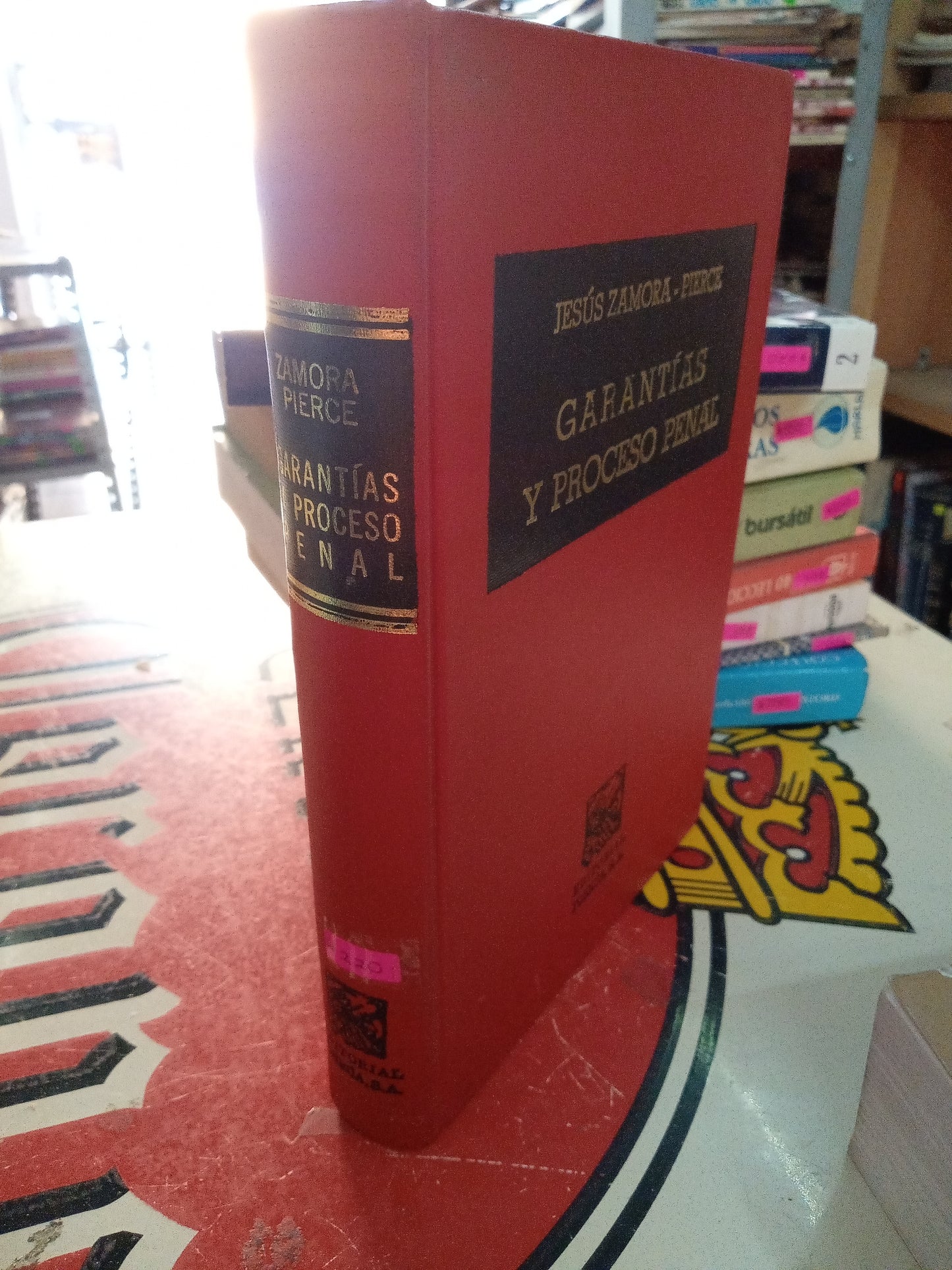 GARANTIAS Y PROCESOS PENAL POR JESUS ZAMORA PIERCE USADO DERECHO LITERARIO 207