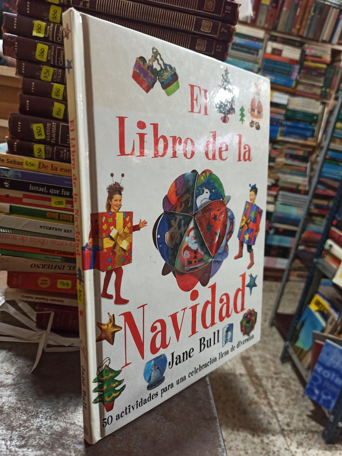 EL LIBRO DE LA NAVIDAD POR JANE BULL USADO NOVELAS ALDAMA