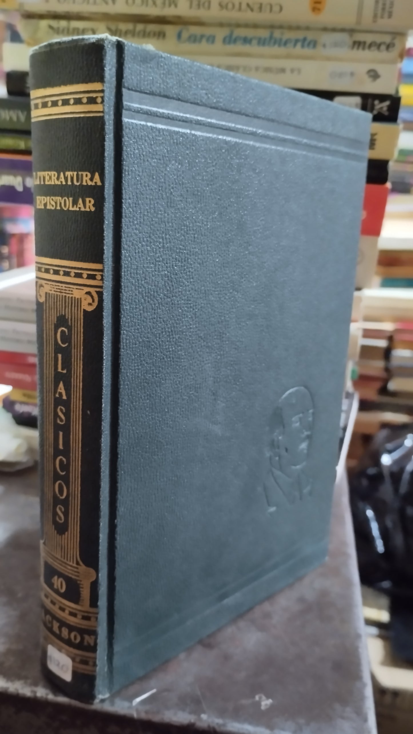 LITERATURA EPISTOLAR POR EDITORIAL JACKSON LIBRO USADO NOVELAS ALDAMA