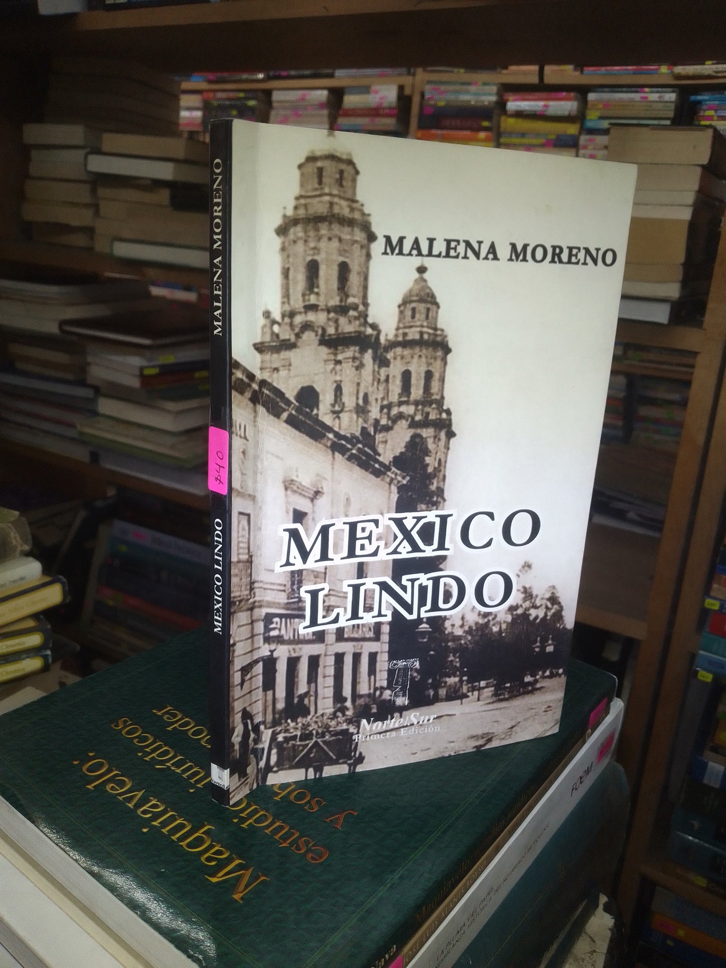 MÉXICO LINDO POR MALENA MORENO USADO NOVELA LITERARIO 207