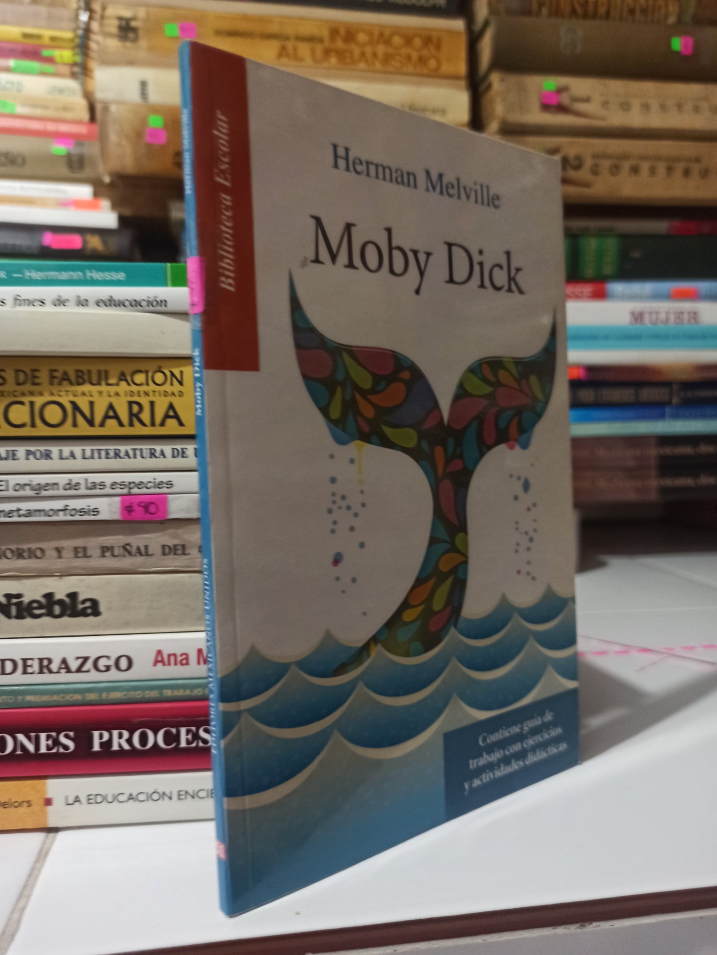 MOBY DICK POR HERMAN MELVILLE USADO NOVELAS JUÁREZ