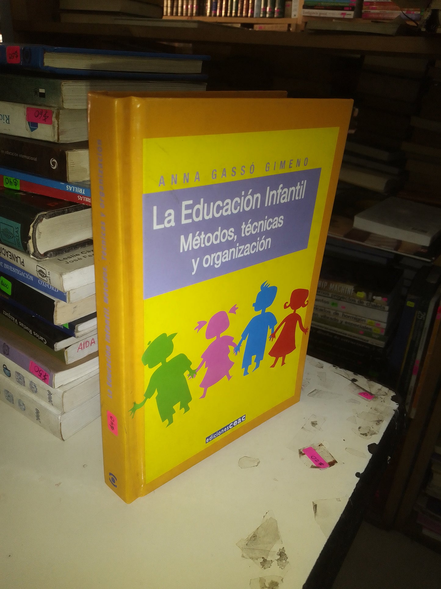 LA EDUCACIÓN INFANTIL. MÉTODOS, TÉCNICAS Y ORGANIZACIÓN POR ANNA GASSÓ GIMENO USADO EDUCACIÓN LITERARIO 207