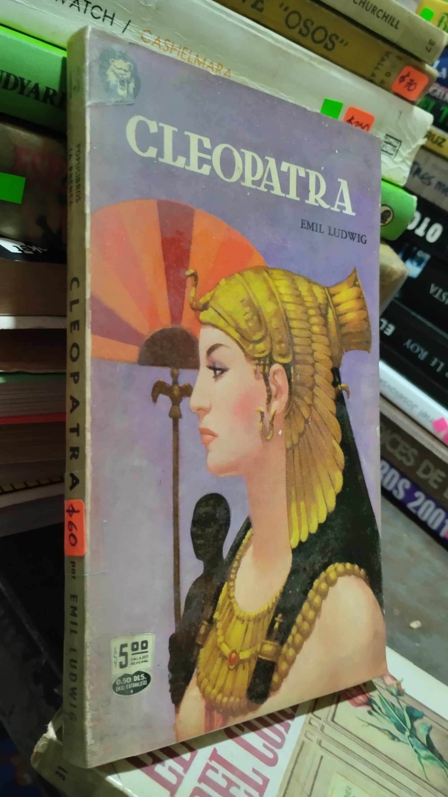CLEOPATRA POR EMIL LUDWIG LIBRO USADO ANTIGUO ALDAMA