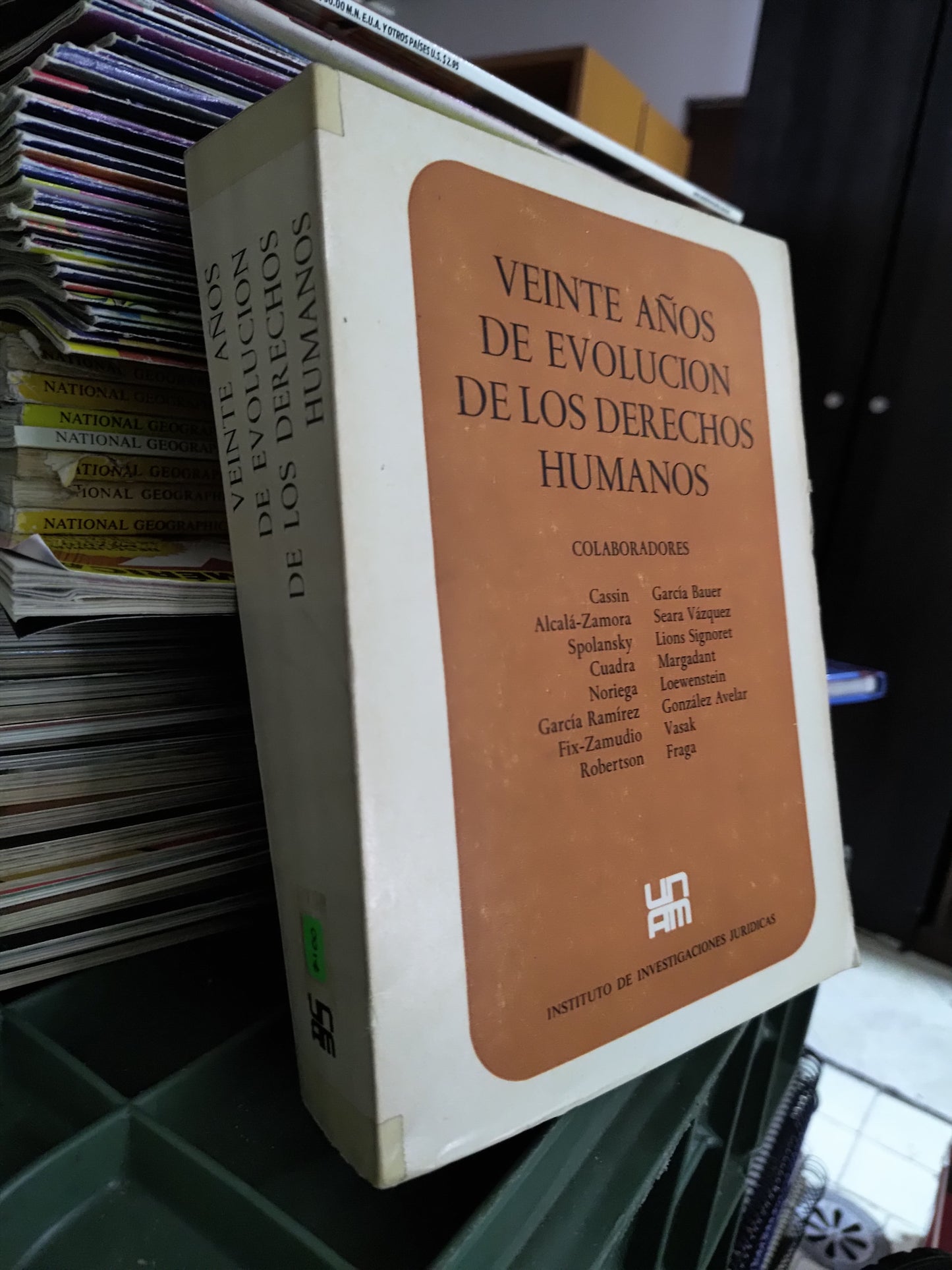 VEINTE AÑOS DE EVOLUCION DE LOS DERECHO HUMANOS POR LA UNAM USADO DERECHO JUAREZ 515
