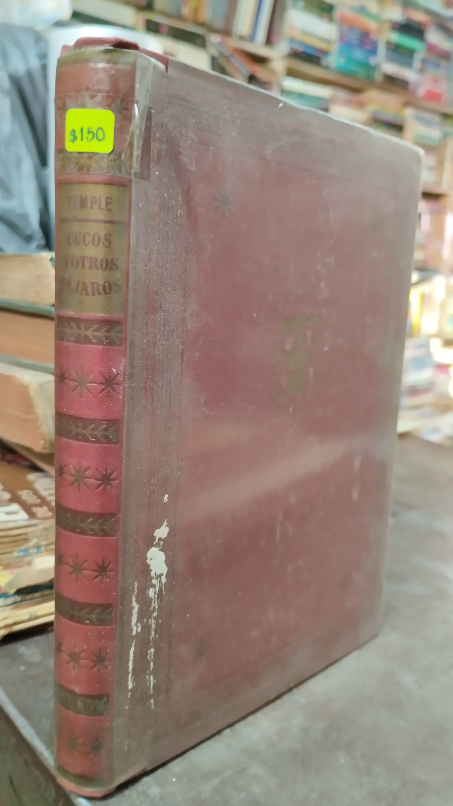 CUCOS Y OTROS PAJAROS DE CUENTA POR RALPH TEMPLE LIBRO USADO ANTIGUO ALDAMA